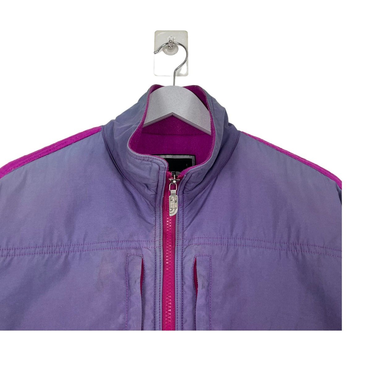 The North Face × Vintage 💥90s TNF SKI MULTICOLOUR HITECT BOMBER JACKET Size US L / EU 52-54 / 3 - 4 Thumbnail