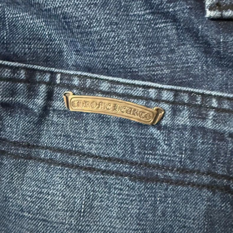 Chrome Hearts Chrome hearts Blue Washed Lumberjack Jeans Size US 31 - 4 Thumbnail