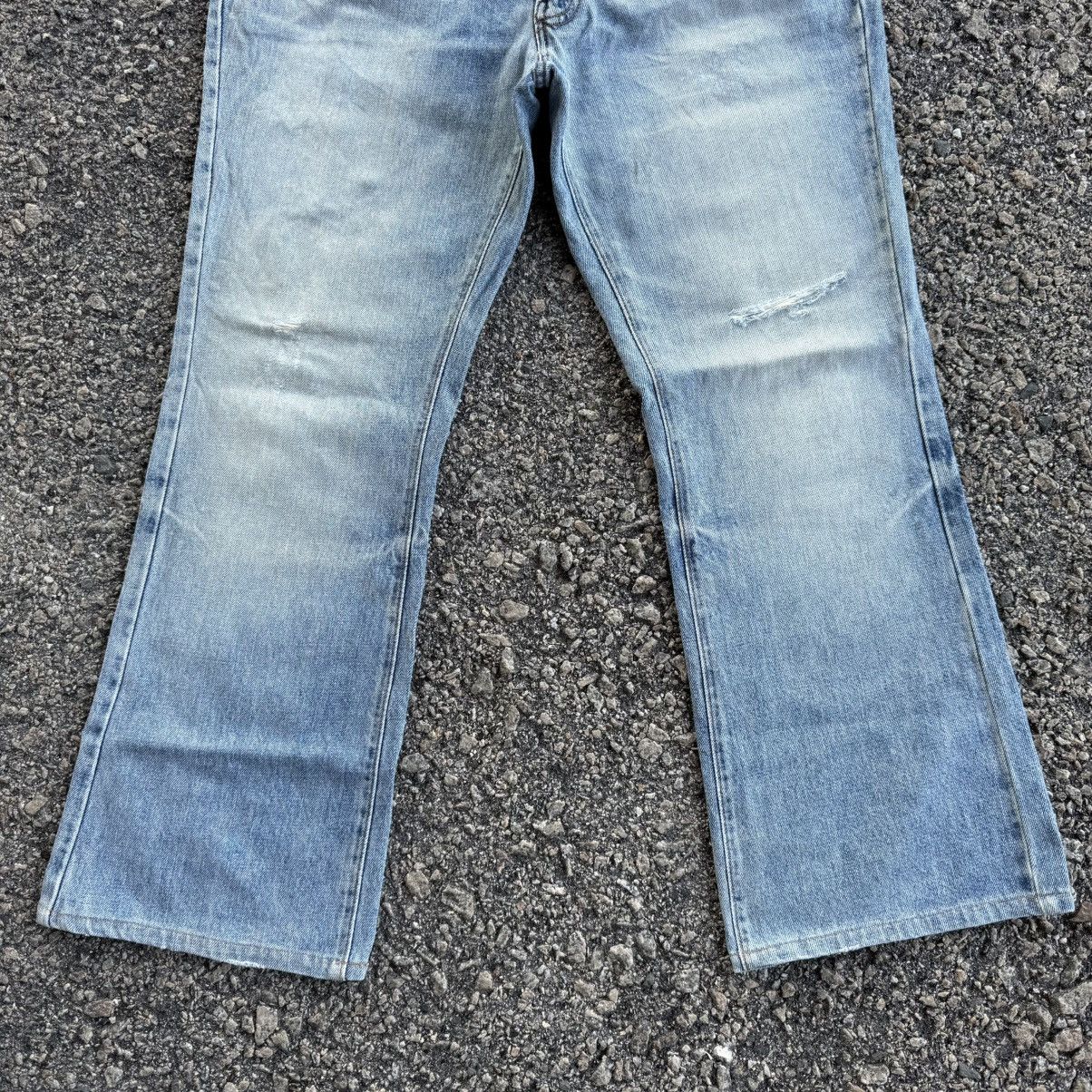 Big John VINTAGE BIGJOHN FLARE DENIM JEAN PANTS Size US 34 / EU 50 - 3 Thumbnail