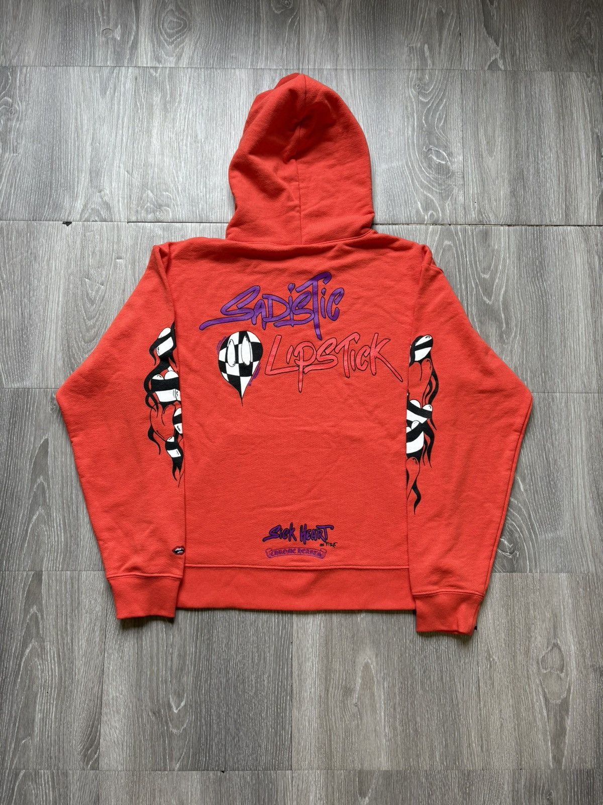 Chrome Hearts Chrome Hearts Orange Matty Boy Sadistic Hoodie Size US S / EU 44-46 / 1 - 2 Thumbnail