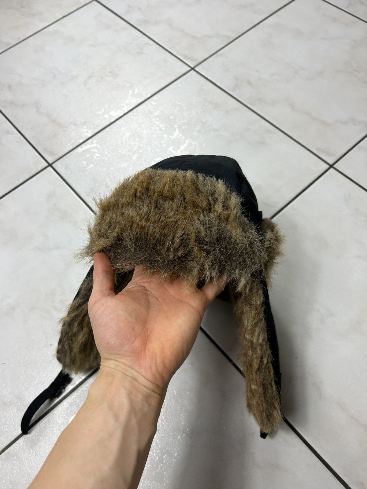 Fjallraven Vintage Fjall Raven nordic heater fur trapper hat cap y2k Size 36 - 4 Thumbnail