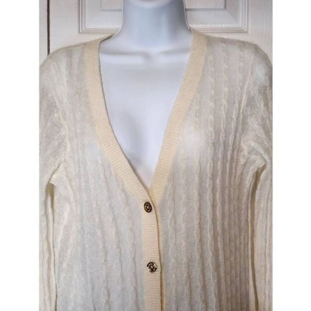 Michael Kors Off-white Sweater Size XS / US 0-2 / IT 36-38 - 3 Thumbnail