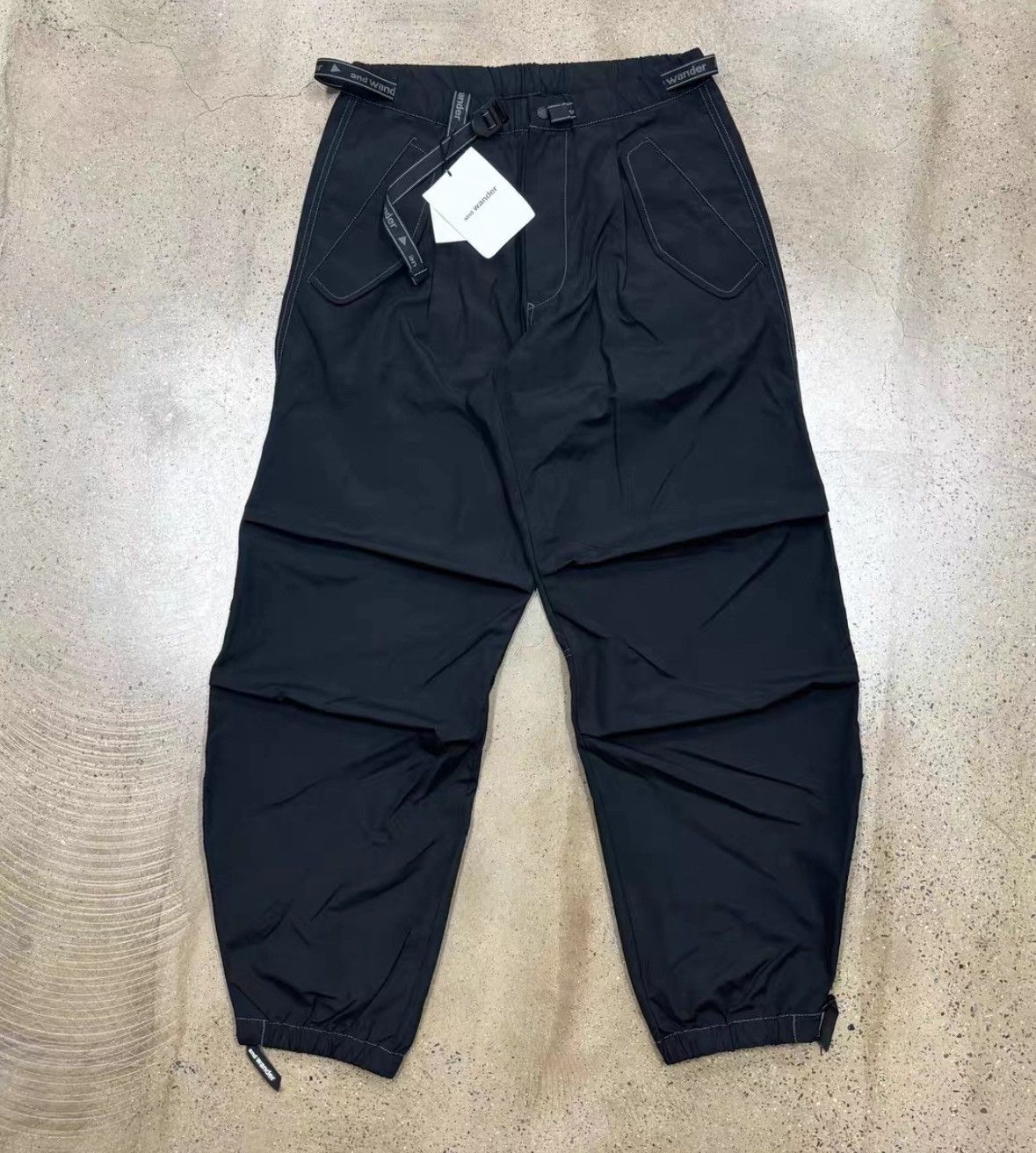 And Wander and Wander 24aw high count cloth side zip hem pants Size US 36 / EU 52 - 1 Thumbnail