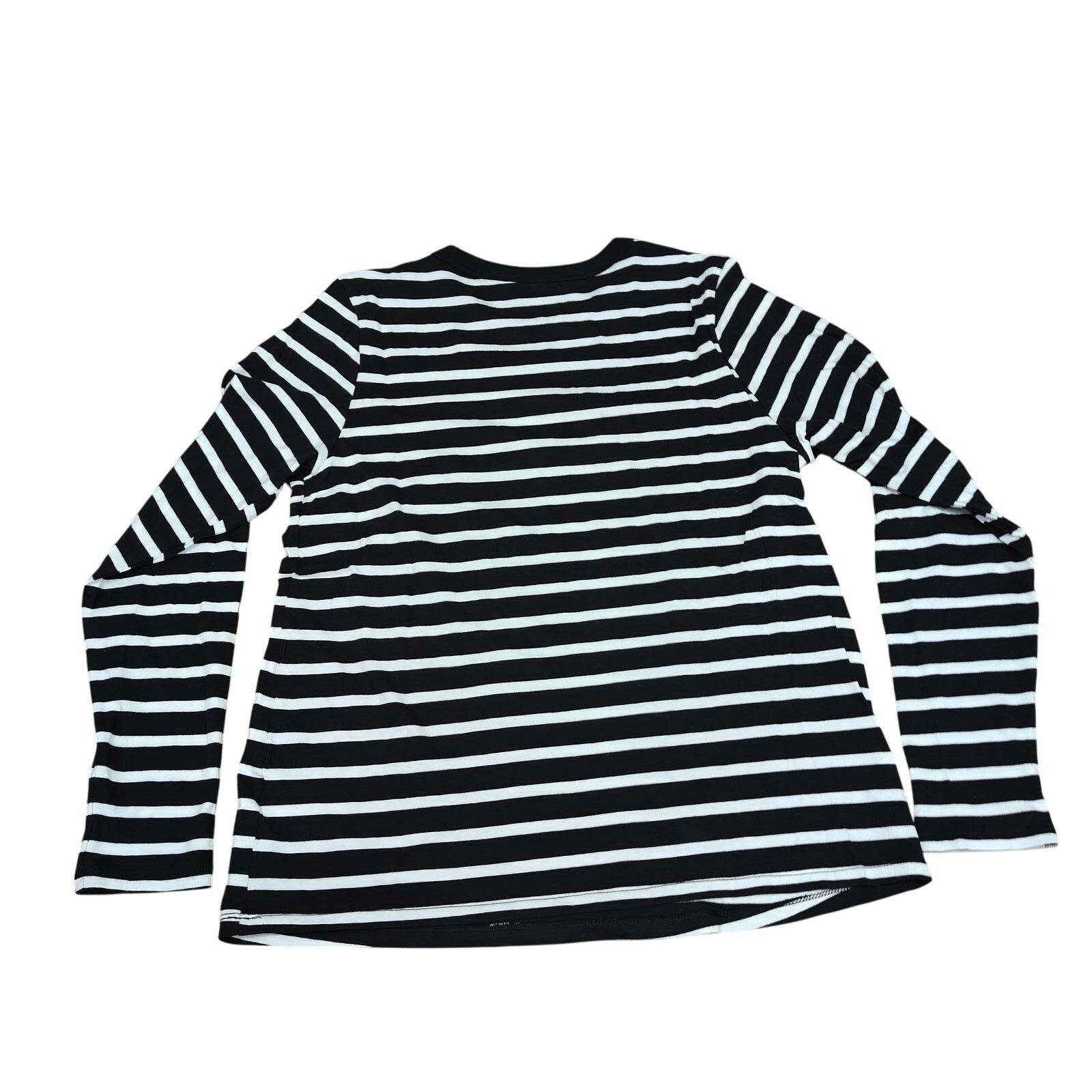 Old Navy Old Navy EveryWear Long-Sleeve T-Shirt Black White Xlarge Size XL / US 12-14 / IT 48-50 - 3 Thumbnail