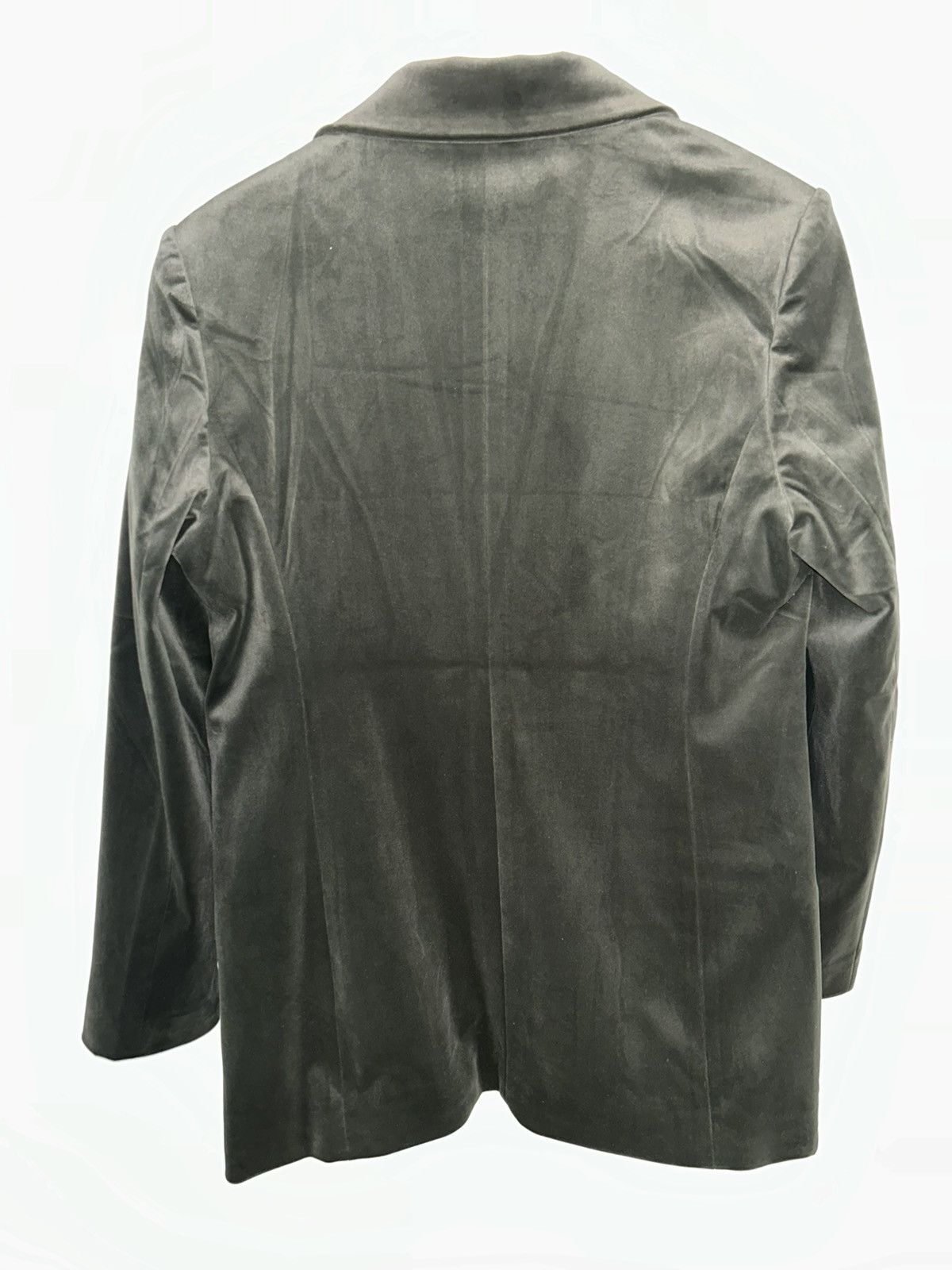 YAYA YAYA forrest green velvet blazer Size M / US 6-8 / IT 42-44 - 2 Thumbnail