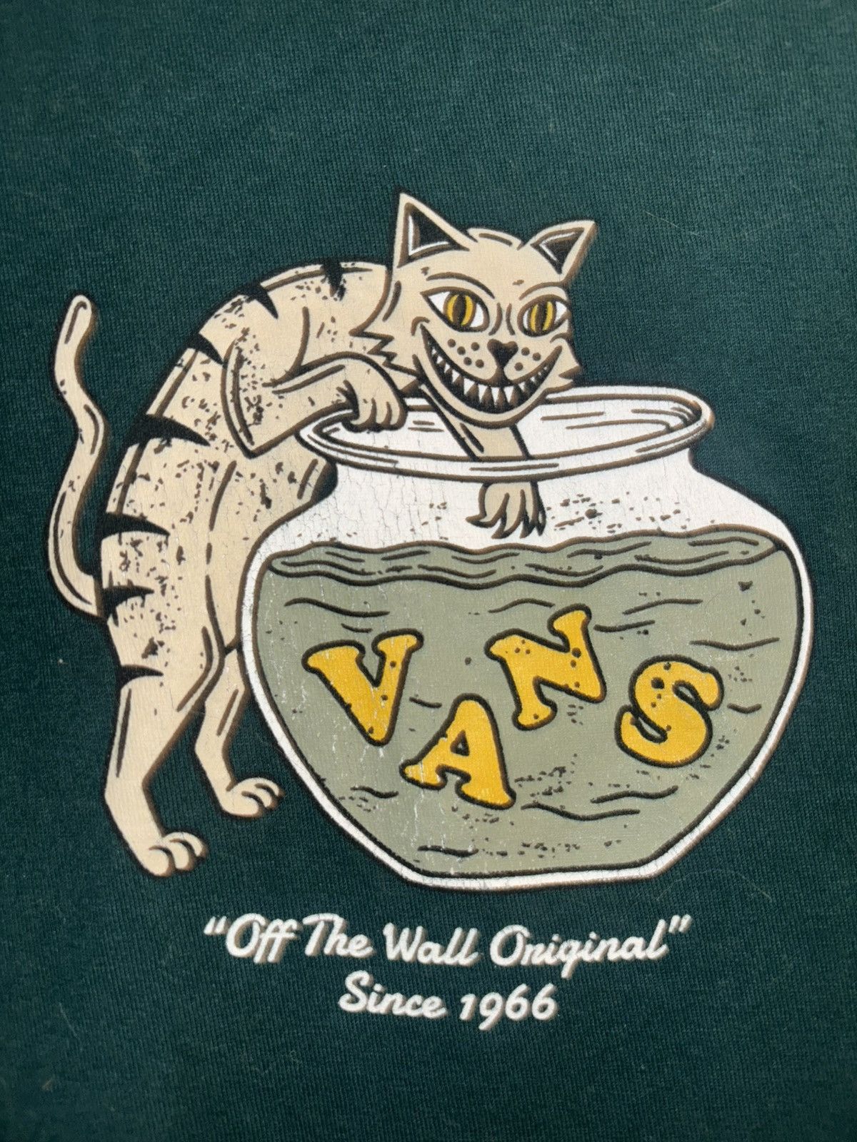 Vans Vanz Cat Tshirt Size US XL / EU 56 / 4 - 3 Thumbnail