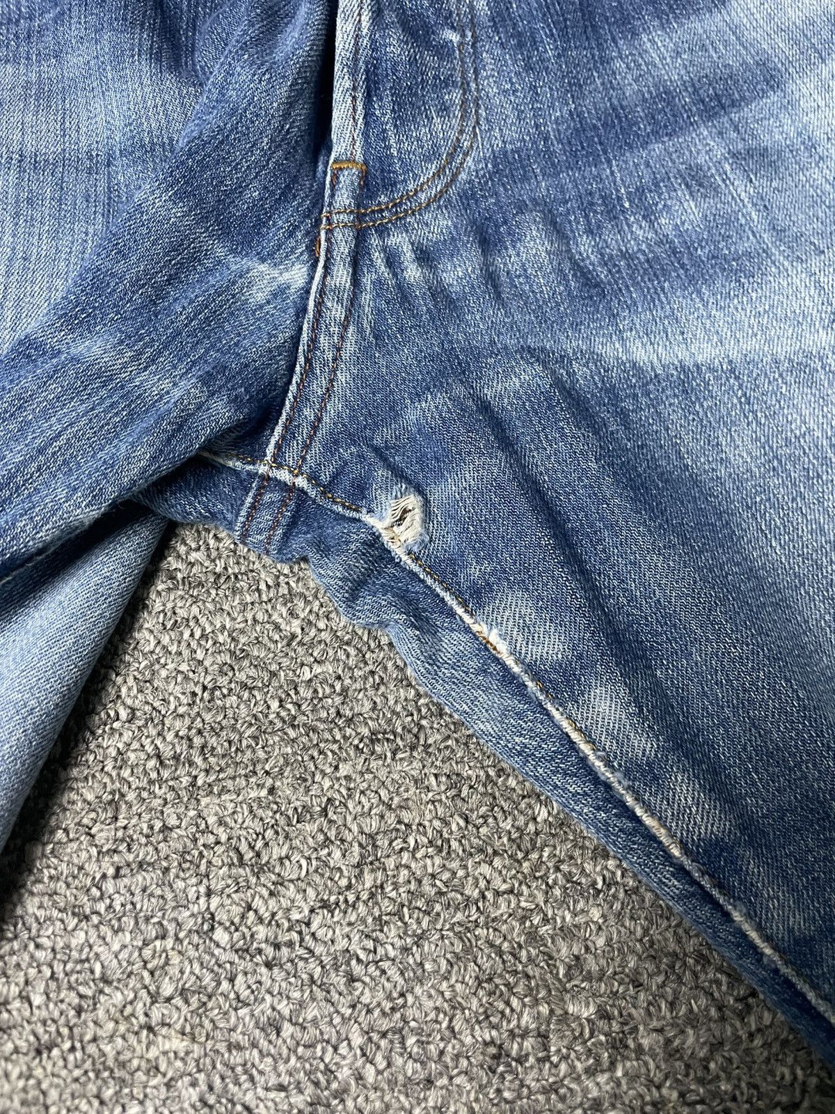 G-Star × Vintage G STAR RAW Brand Tapered Jeans (84) Size US 30 / EU 46 - 15 Thumbnail