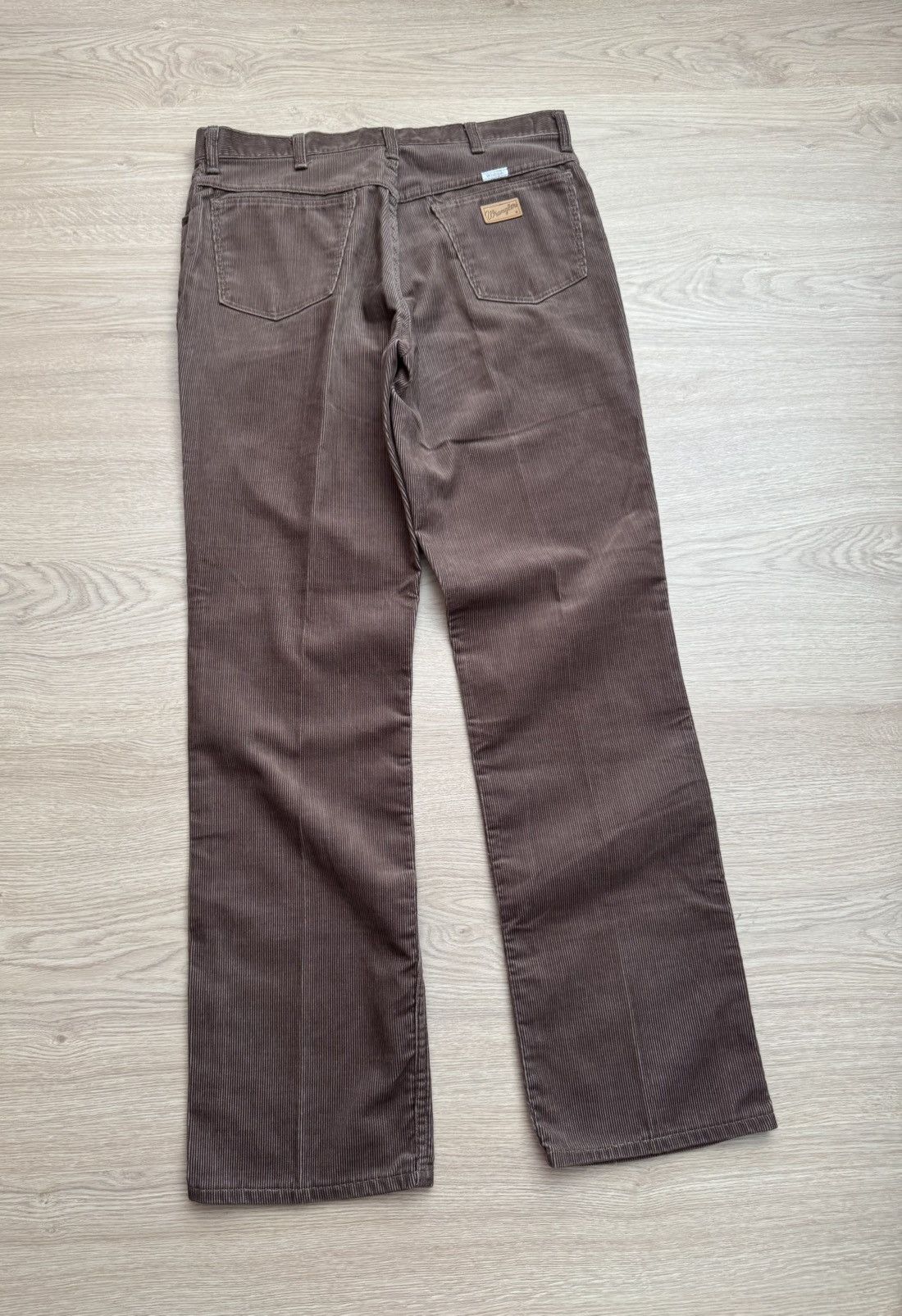 Wrangler Vintage 80’s Wrangler Corduroy Velvet Brown Western Pants Size US 33 - 3 Thumbnail