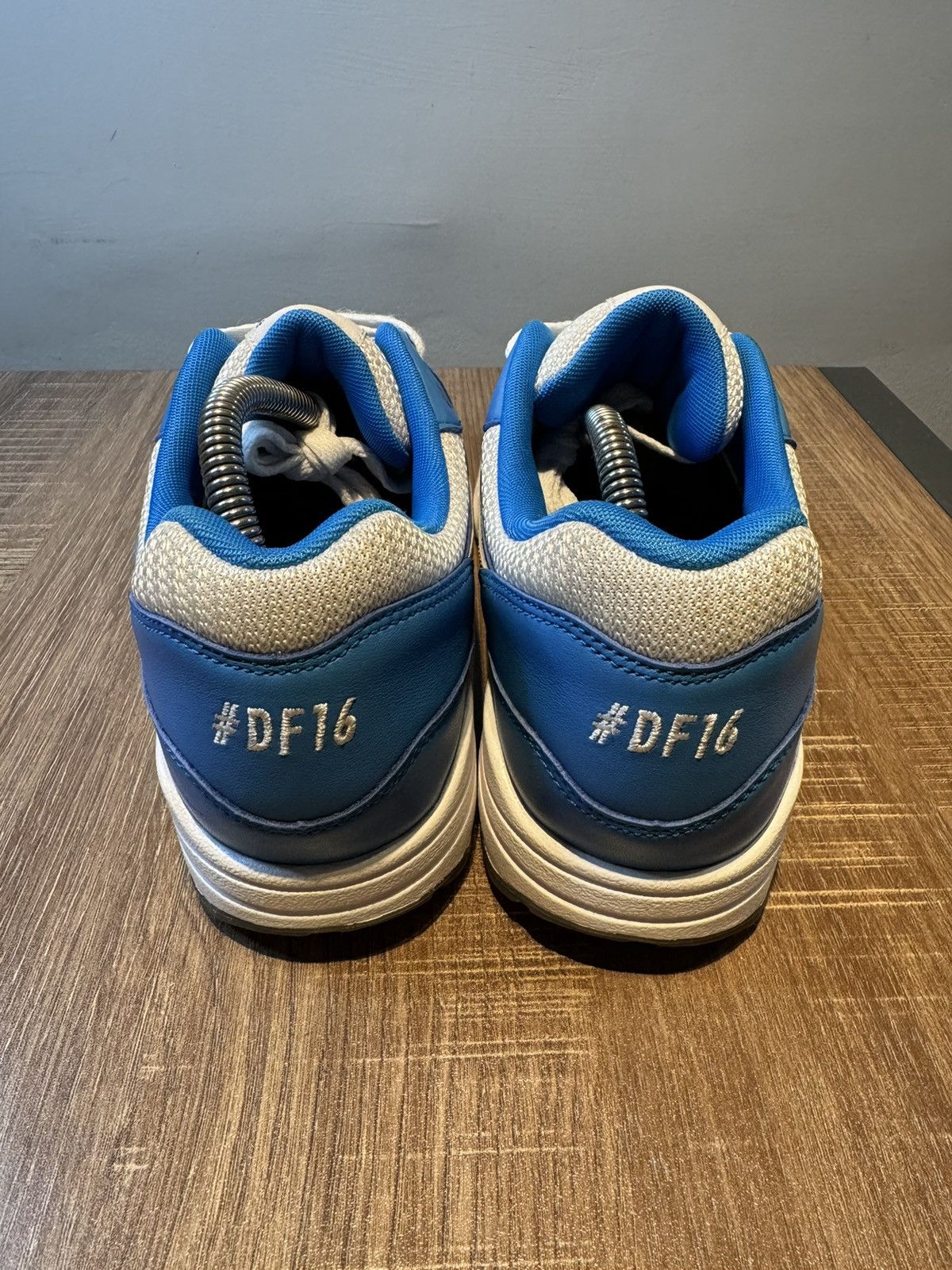 Nike Air Max 1 Nike ID By You Size 9 Blue Leather shoes sneakers Size US 9 / EU 42 - 4 Thumbnail