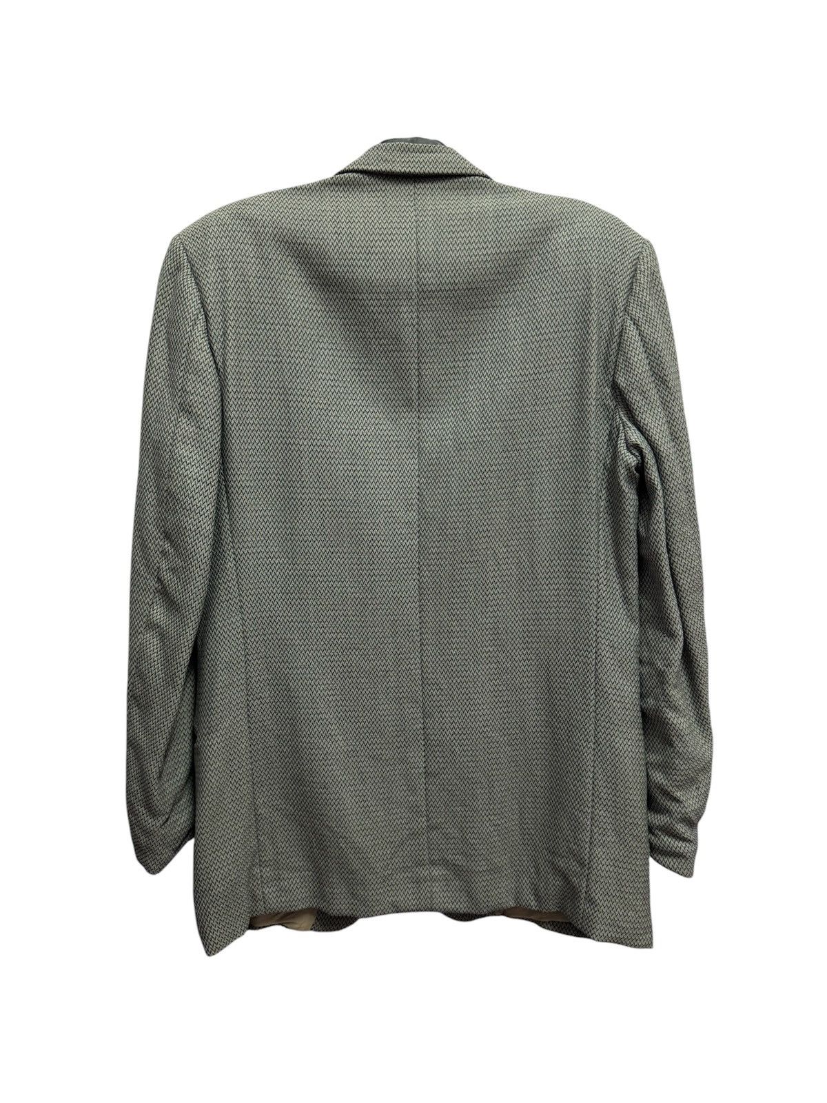 Giorgio Armani Vintage Giorgio Armani Waze Design Blazer Size US M / EU 48-50 / 2 - 10 Thumbnail