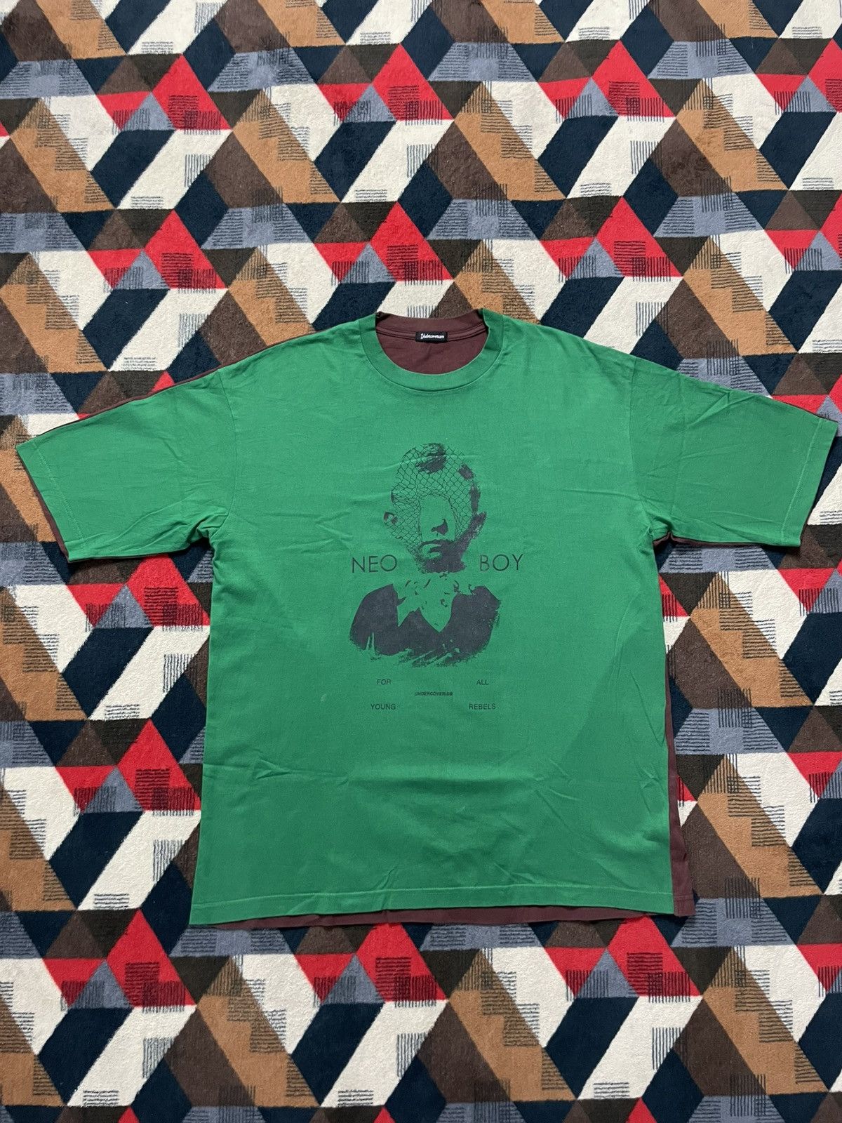 Undercover Undercover Neoboy Two Tone Shirt Size US XL / EU 56 / 4 - 1 Thumbnail