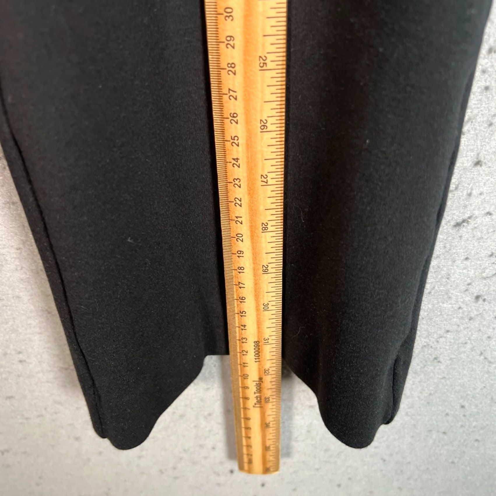 Spanx Spanx Womens Large Black Cropped Straight Leg Pants Shirt? Size 29" - 7 Thumbnail