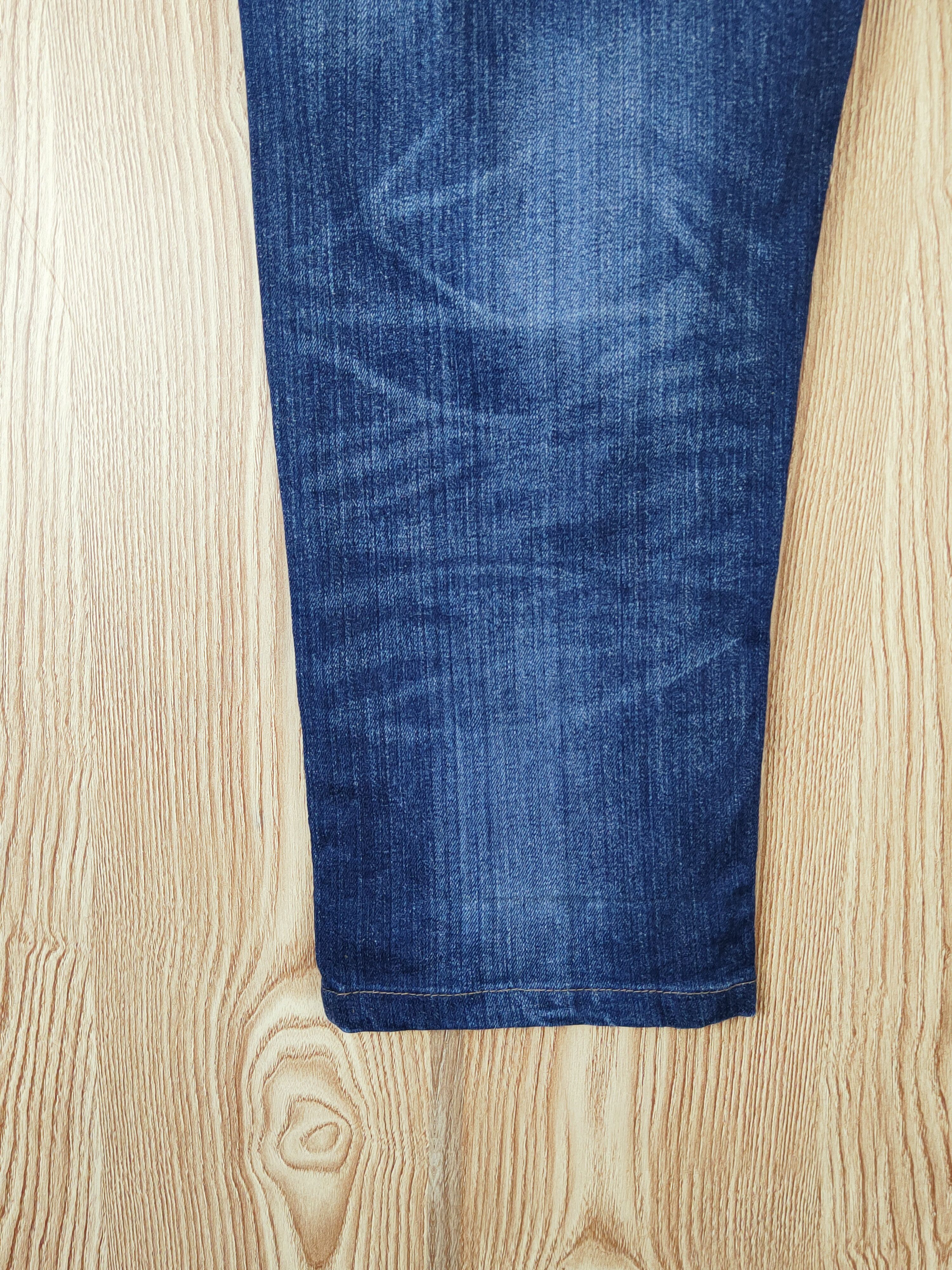 Japanese Brand Japanese Brand Dark Blue Distressed Ripped Jeans #W934 Size US 38 / EU 54 - 9 Thumbnail