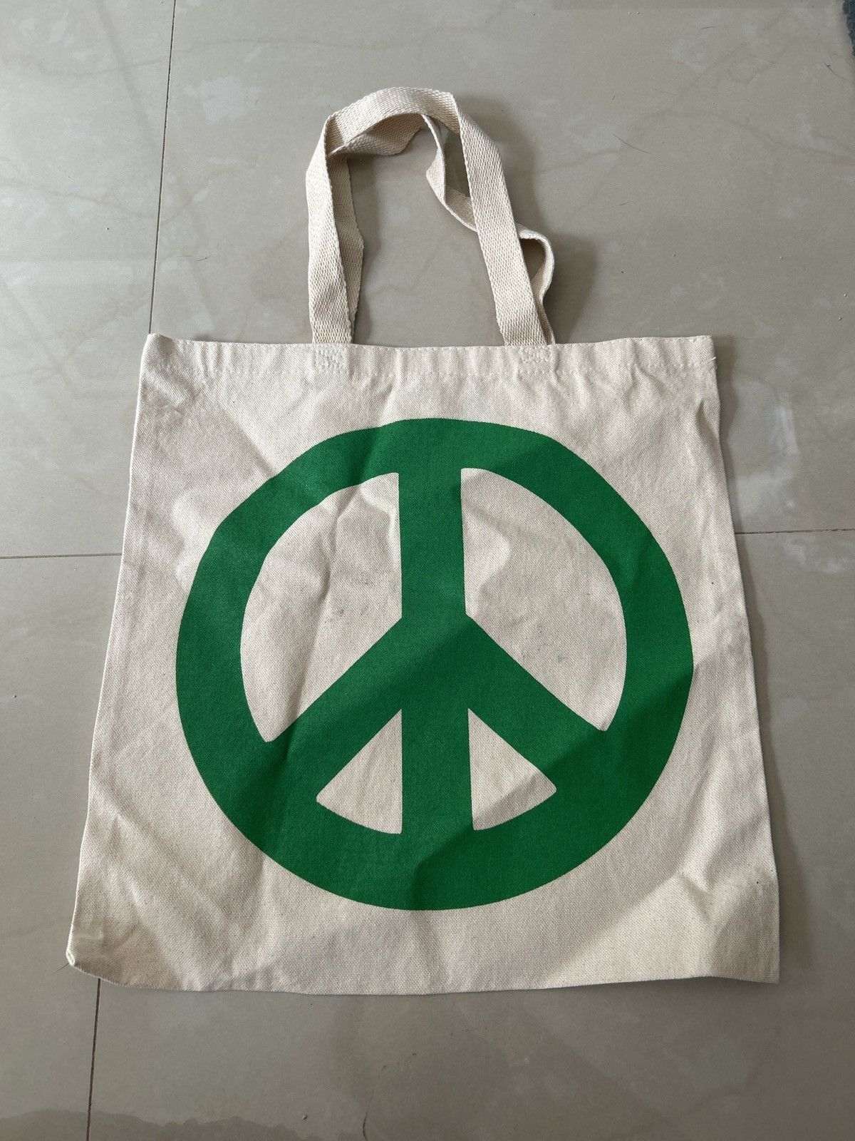 Gallery Dept. Gallery Dept Peace Sign Book Club Tote bag Size ONE SIZE - 2 Thumbnail