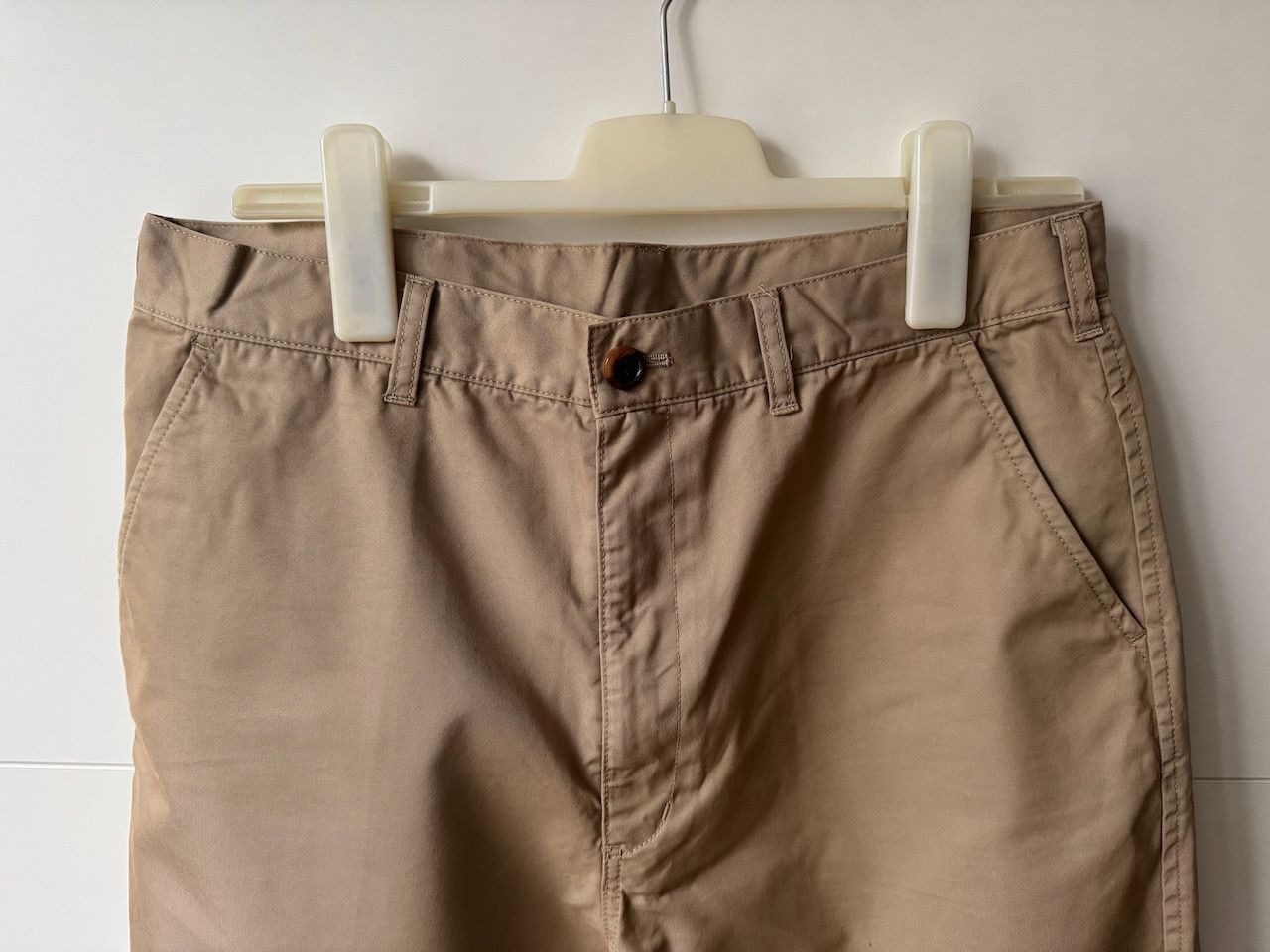 Comme des Garcons Homme [S] Wide Chino Pants in Beige (AD2020) Size US 30 / EU 46 - 5 Thumbnail