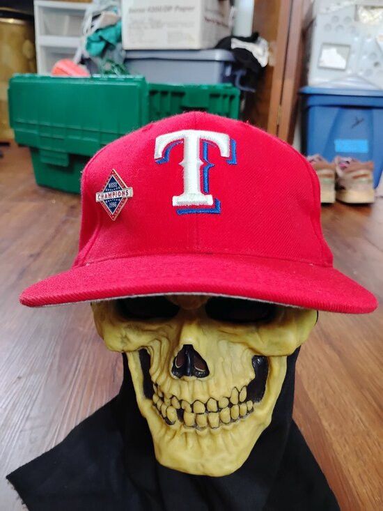 Other Vintage Texas Rangers Strap Hat Cap Size ONE SIZE - 1 Thumbnail