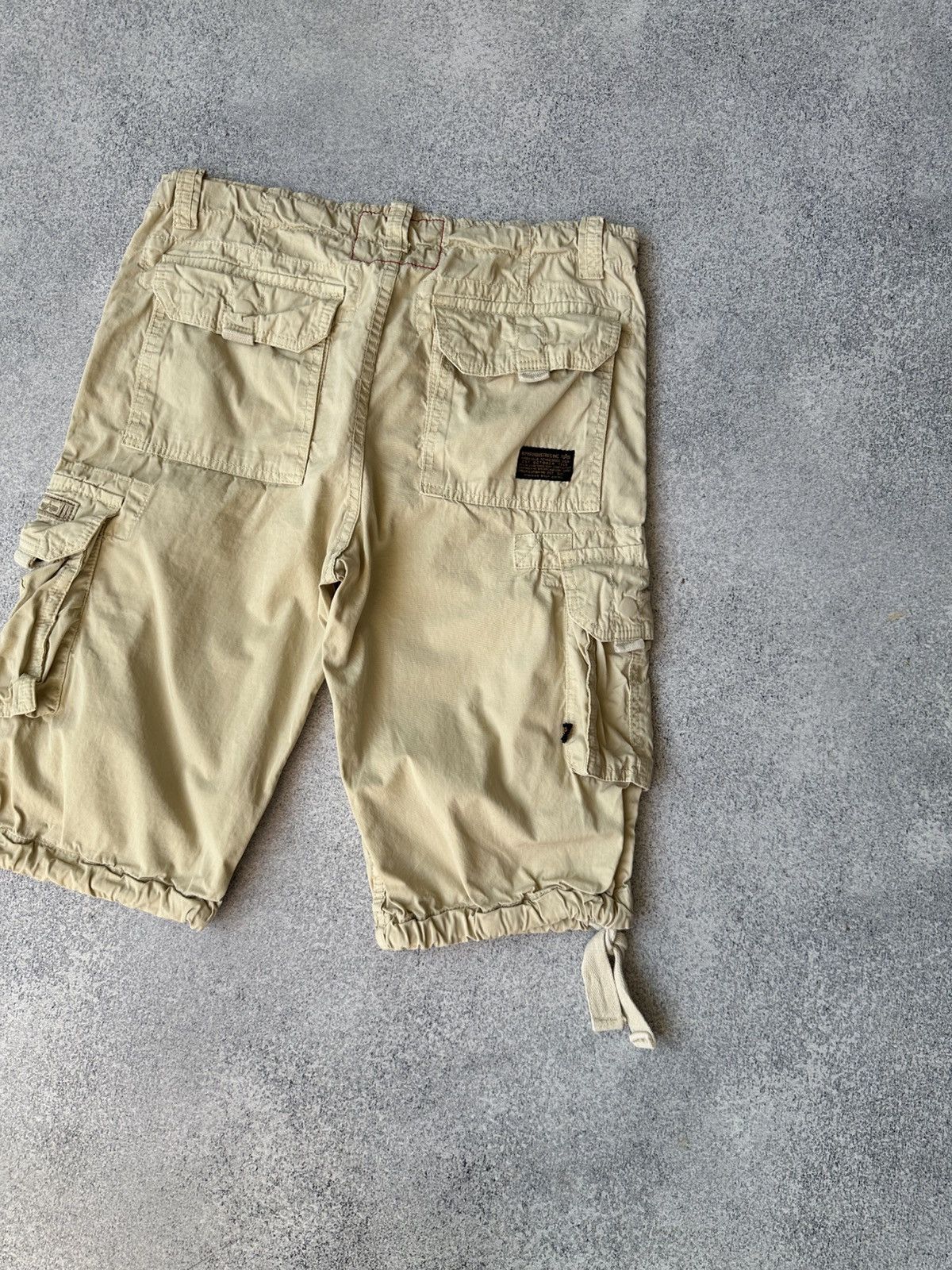 Alpha Industries × Vintage Vintage Alpha Industries Cargo Shorts Size US 32 / EU 48 - 9 Thumbnail