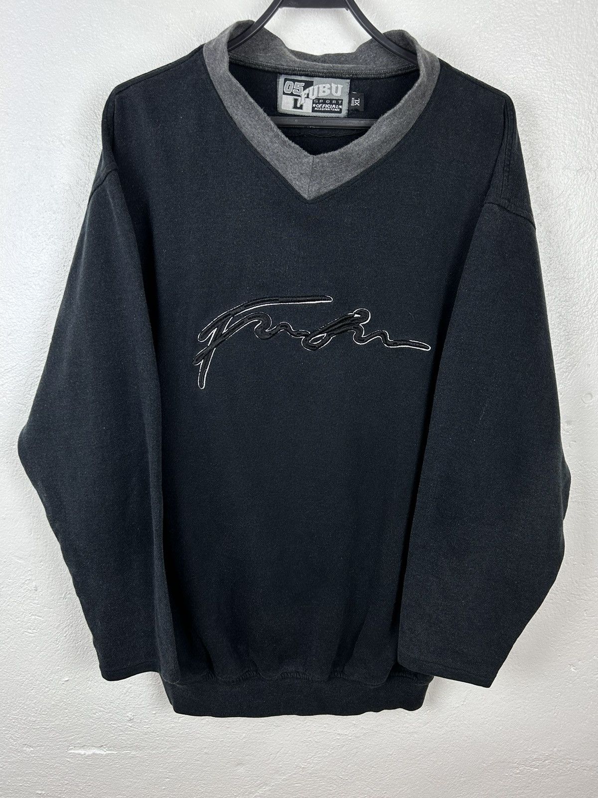 Fubu 90s Vintage Fubu Embroidered Logo Sweatshirt Crewneck Size US XL / EU 56 / 4 - 1 Thumbnail