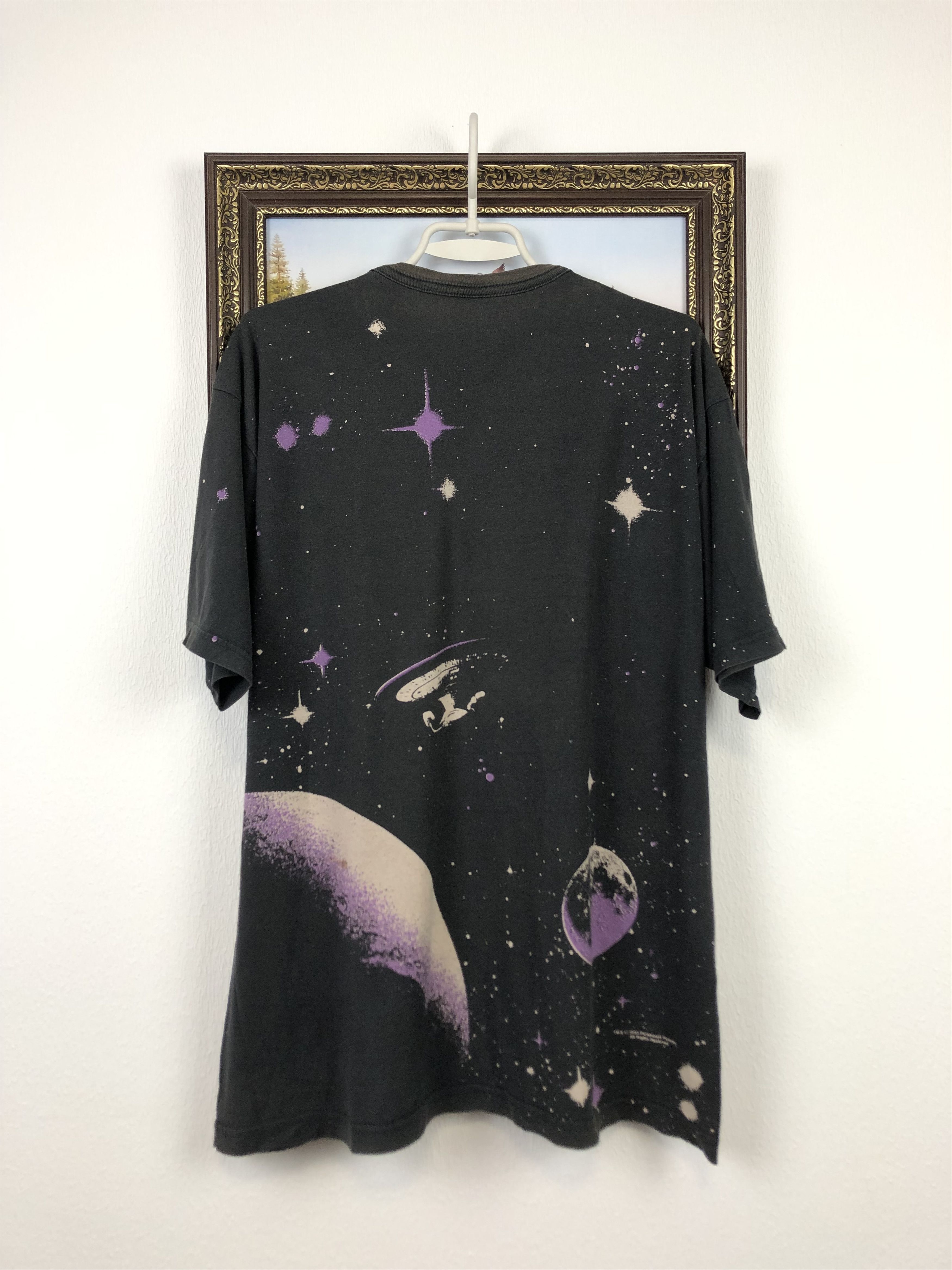 Vintage Vintage Star Trek Insurrection Movie USS Enterprise Shirt Size US XL / EU 56 / 4 - 10 Thumbnail