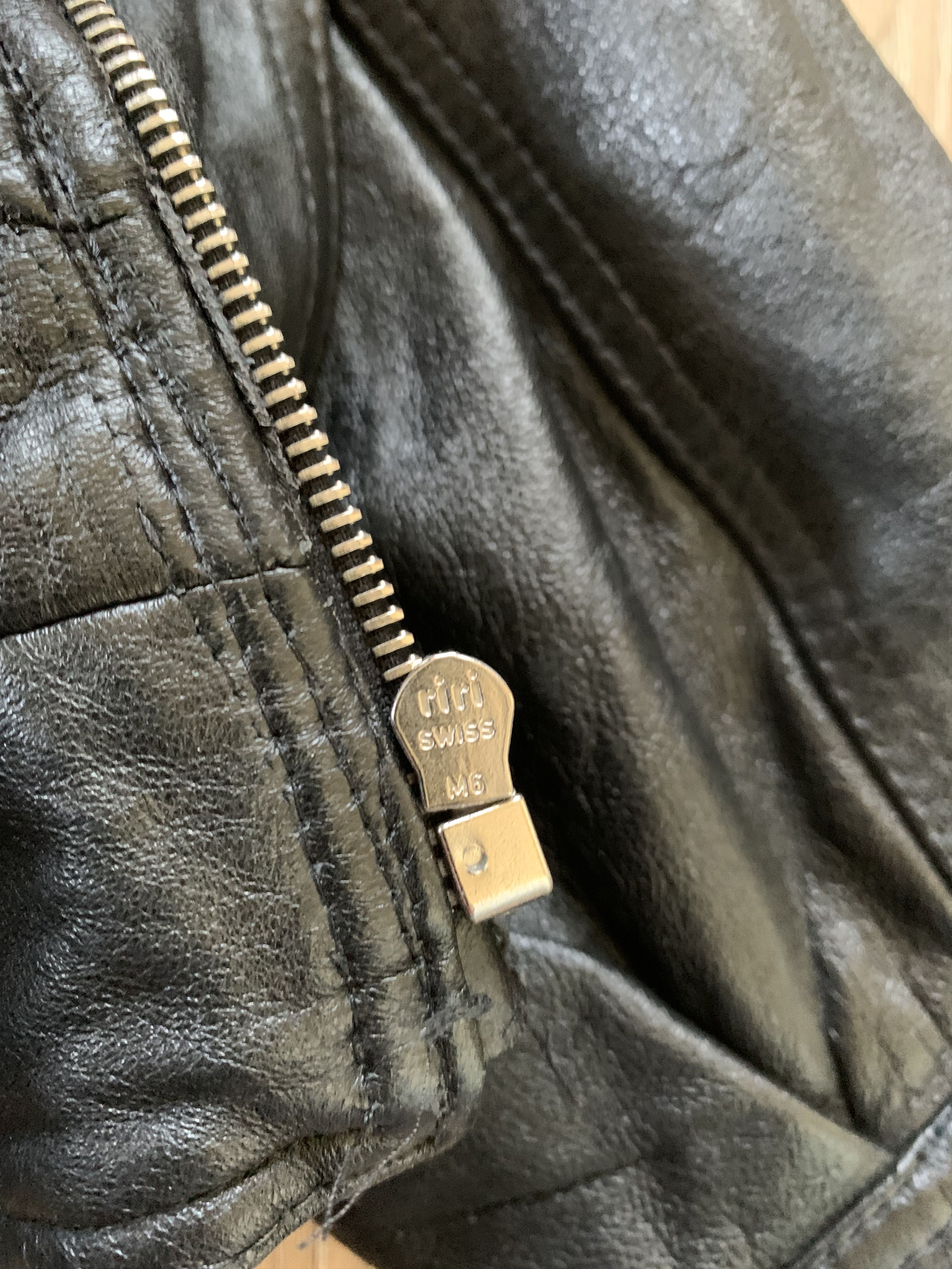 Vintage Vintage Black Leather Multi Pocket Jacket Size US M / EU 48-50 / 2 - 7 Thumbnail