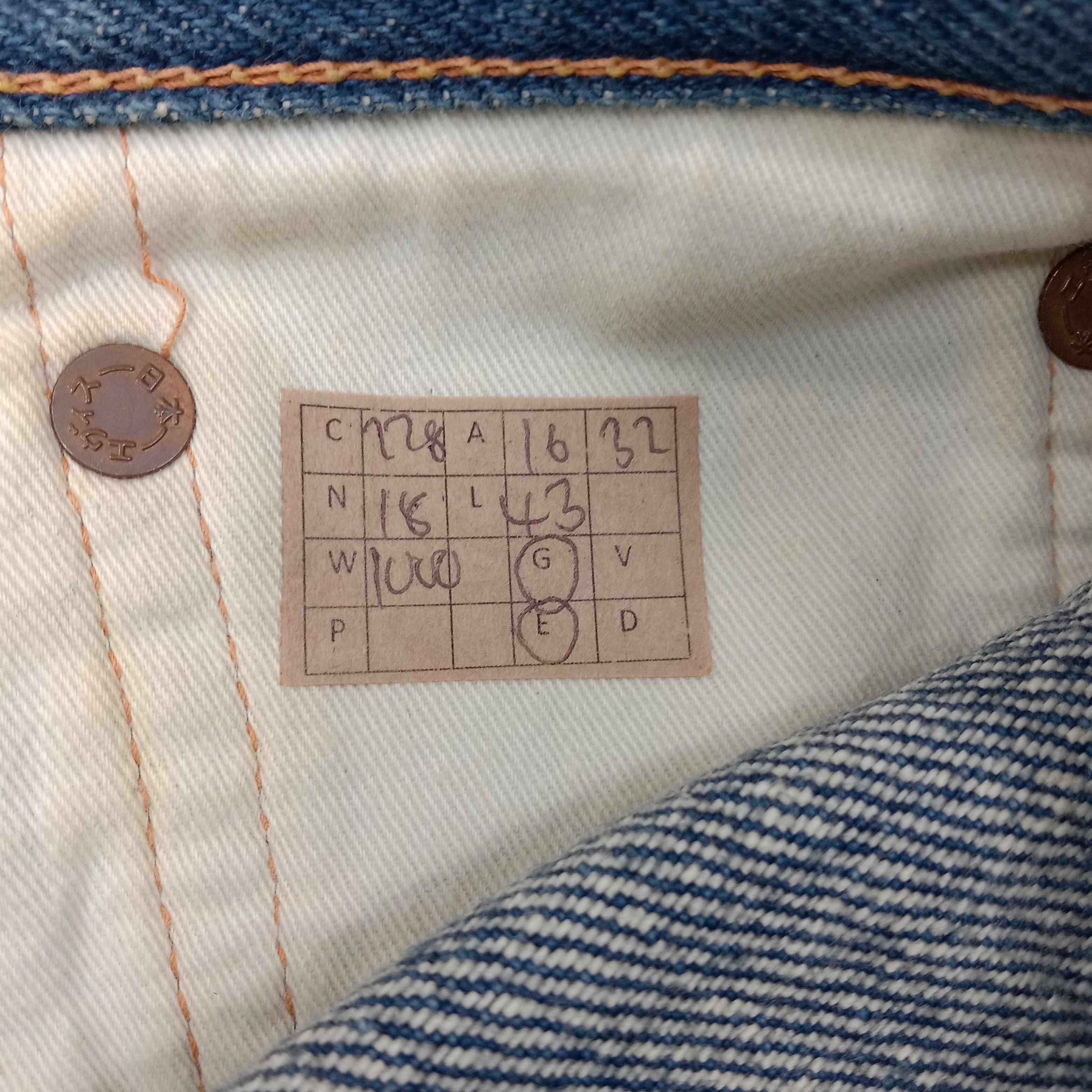 Evisu Evisu Japanese Brand Daicock Custom Art Denim Jeans C228N18 Size US 32 / EU 48 - 18 Thumbnail