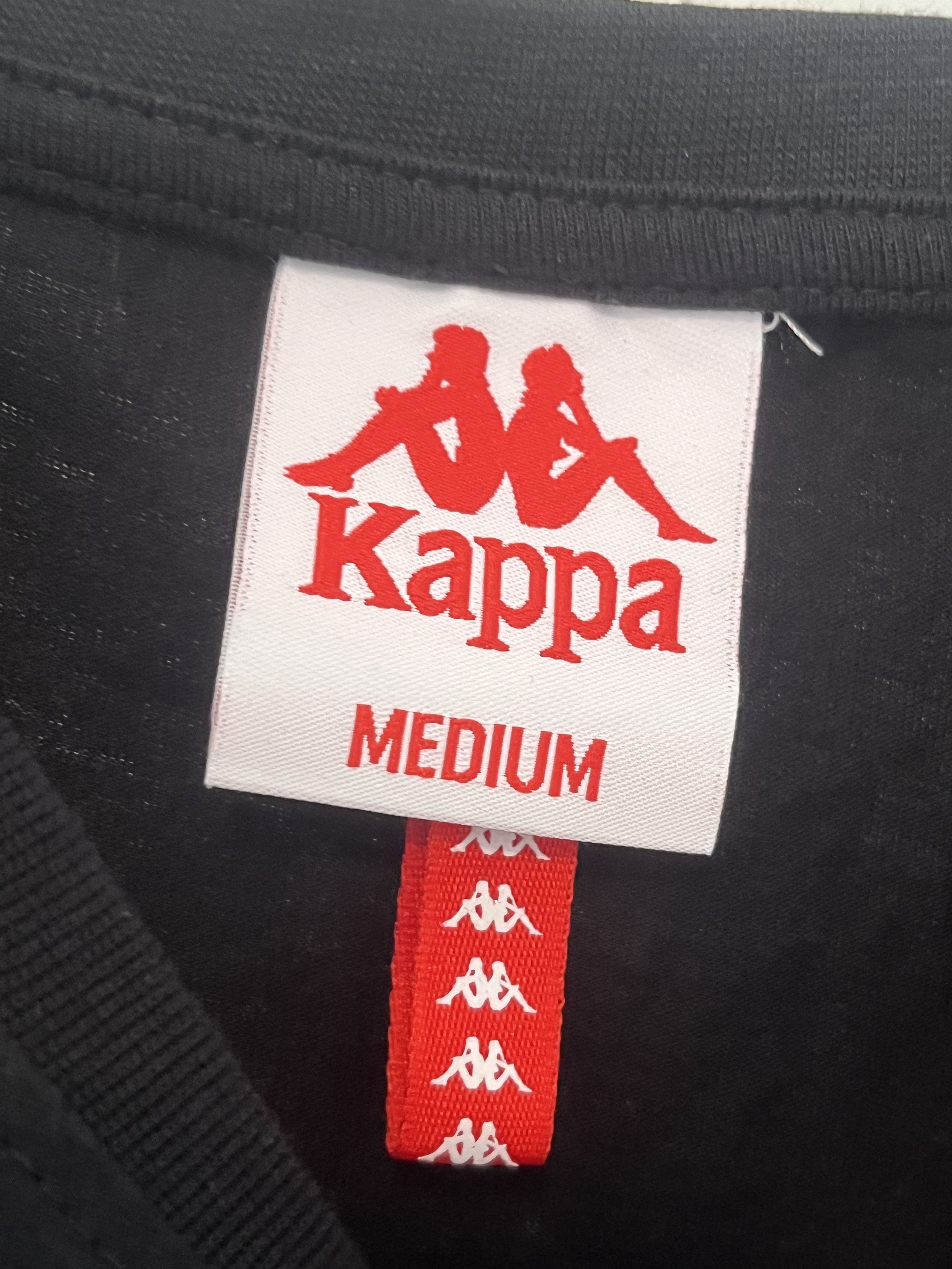Kappa Black on Black Kappa Logo Graphic Cotton Tee Size US M / EU 48-50 / 2 - 2 Thumbnail