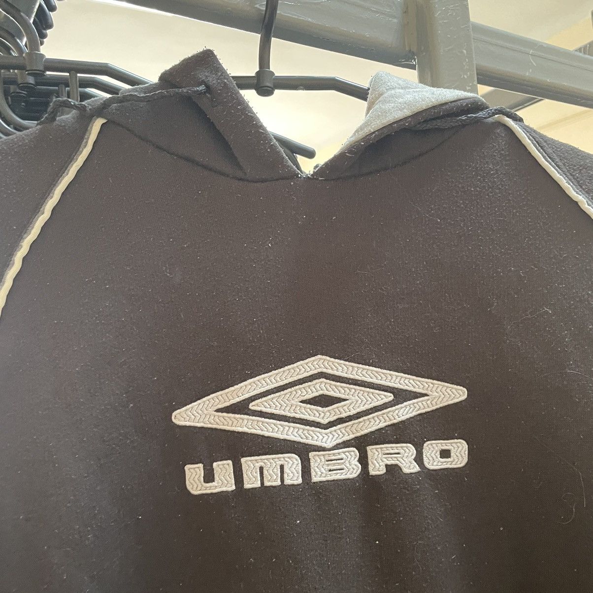 Umbro × Vintage 90s vintage Umbro Hoodie retro hooded boxy baggy Size US S / EU 44-46 / 1 - 2 Thumbnail