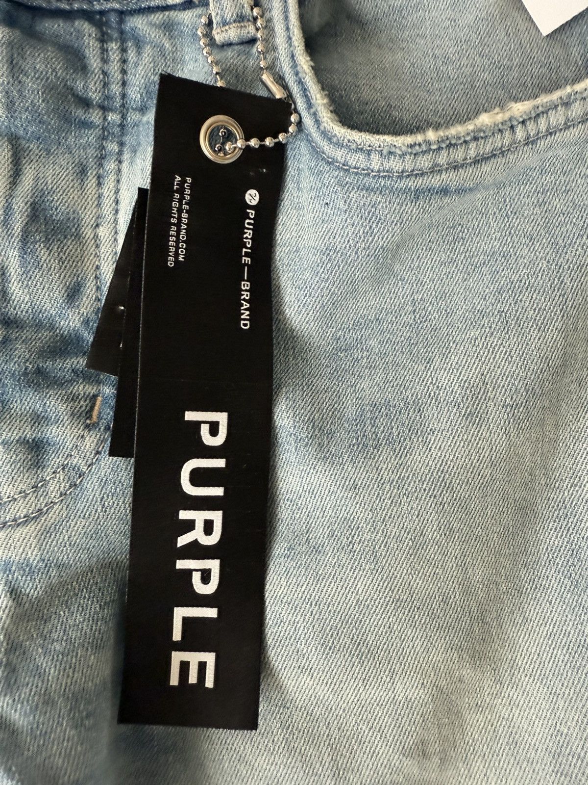 Purple Brand Purple black label indigo jeans Size US 33 - 2 Thumbnail