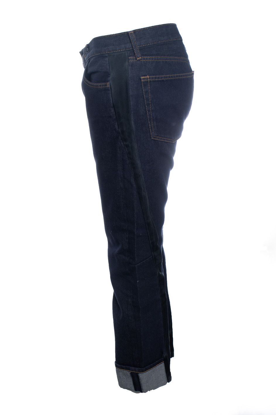Junya Watanabe Junya Watanabe, folded ankle indigo dark jeans Size 27" / US 4 / IT 40 - 4 Thumbnail