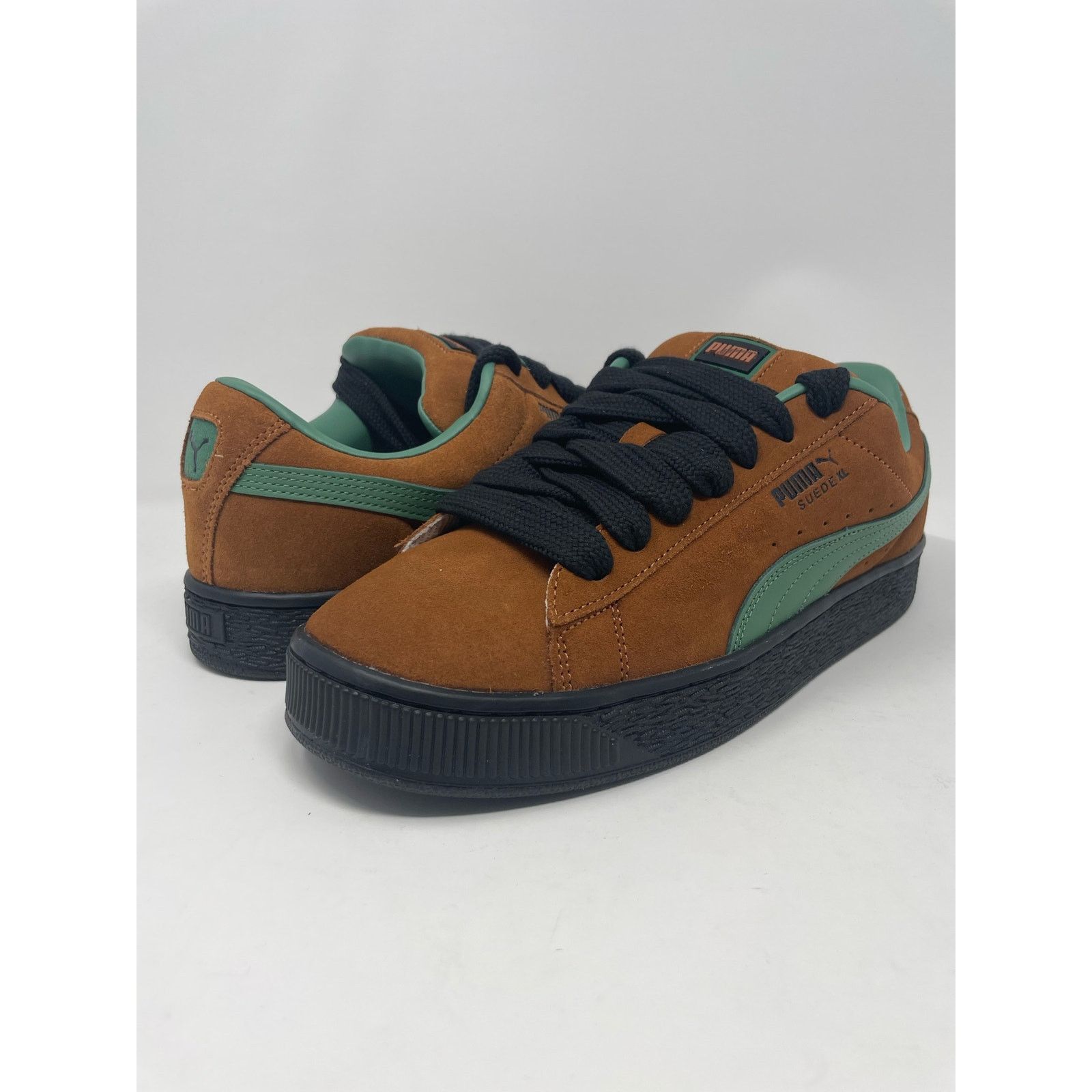 Puma PUMA Suede XL Teak Deep Forest brown/forest/black Mens Size US 11 / EU 44 - 4 Thumbnail