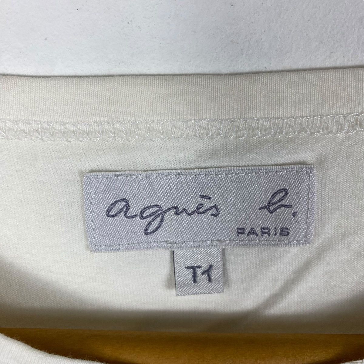 agnes b. Vintage AGNES B. Paris Logo Women Longsleeve Tops Tee Shirt Size S / US 4 / IT 40 - 5 Thumbnail
