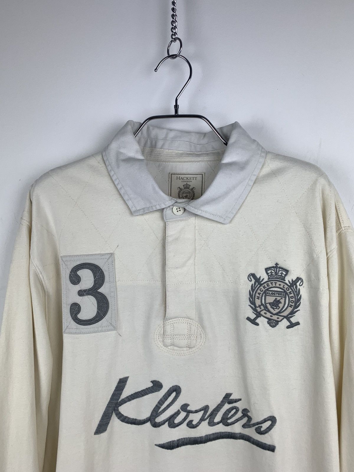 Hackett Hackett Klosters Rugby Long Sleeve Polo XL Size Size US XL / EU 56 / 4 - 3 Thumbnail