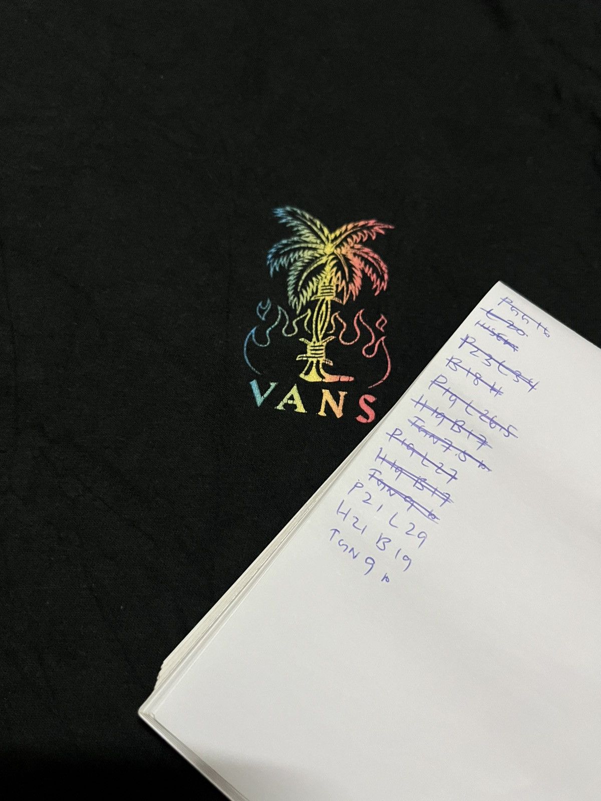 Vans 🔥Vans Off The Wall Pokok Nyor Big Logo Tees Size US L / EU 52-54 / 3 - 6 Thumbnail