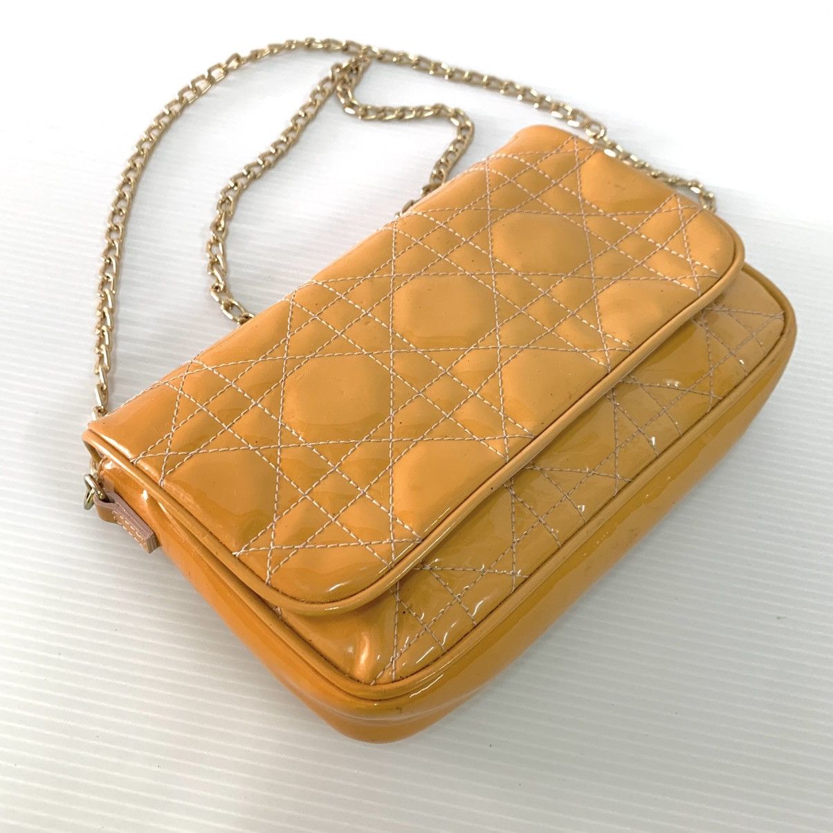Christian Dior Monsieur Christian Dior Vernis Leather Sling Bag Size ONE SIZE - 3 Thumbnail