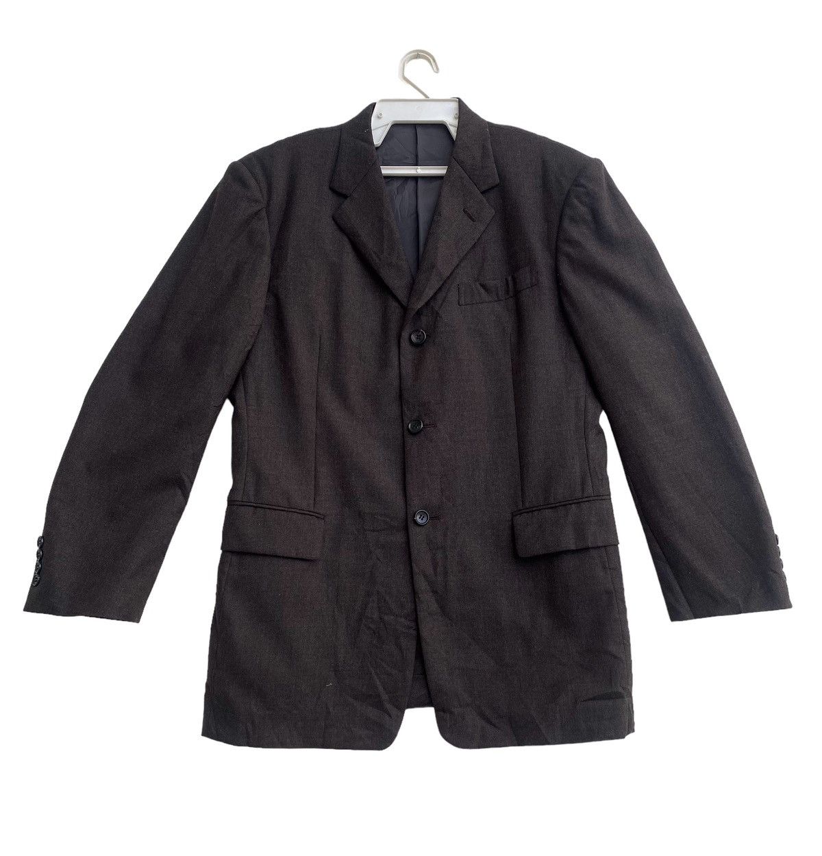 Yohji Yamamoto Vtg 90s Sacsny Ysaccs by Yohji Yamamoto blazer jacket Size 38R - 1 Thumbnail