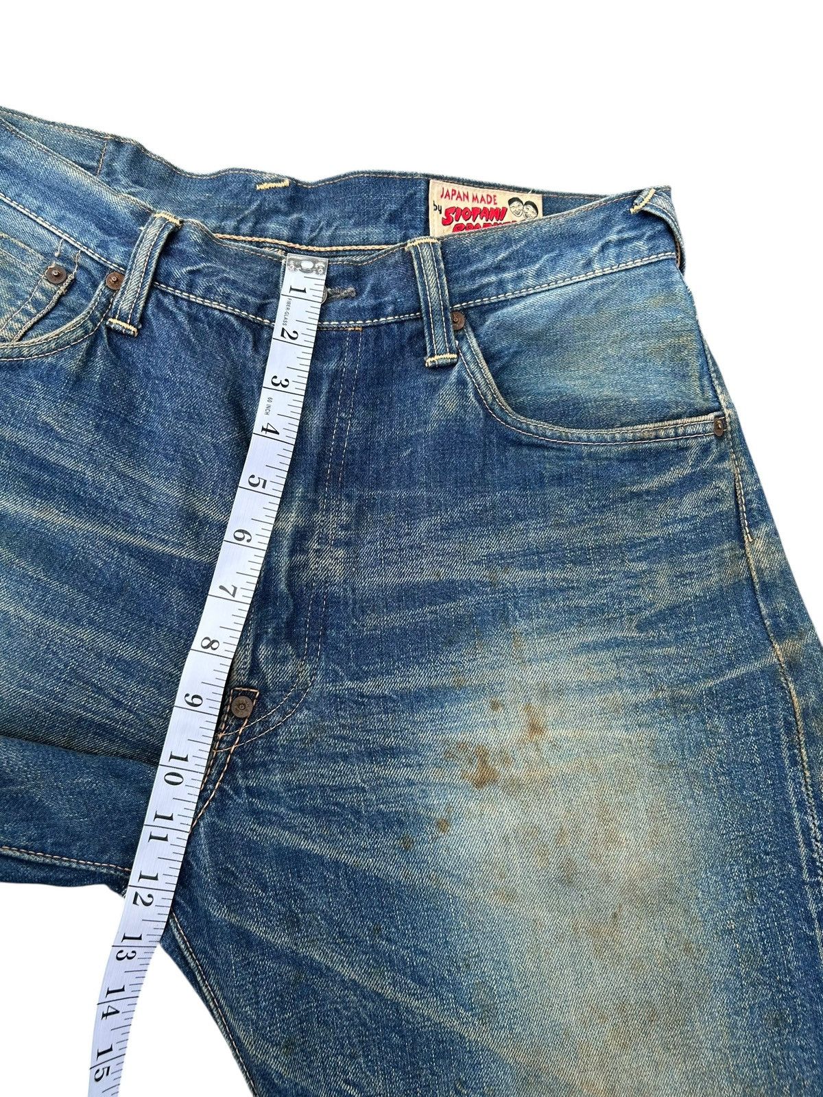 Evisu VINTAGE EVISU DAICOCK SELVEDGE MADE IN JAPAN DENIM JEANS Size US 33 - 20 Thumbnail