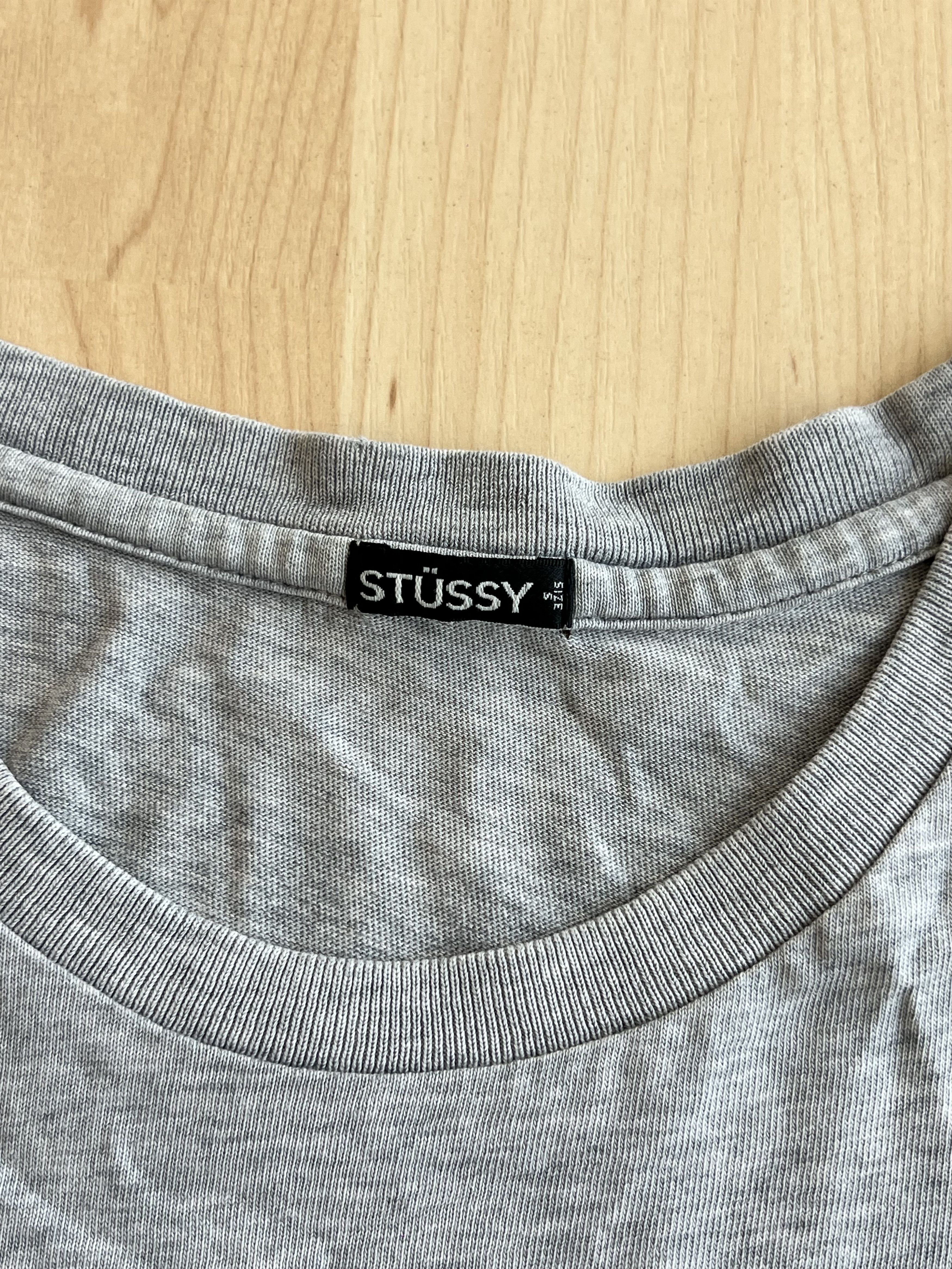 Stussy Vintage Stussy Tour Distressed Long Sleeve Tee Size US L / EU 52-54 / 3 - 5 Thumbnail