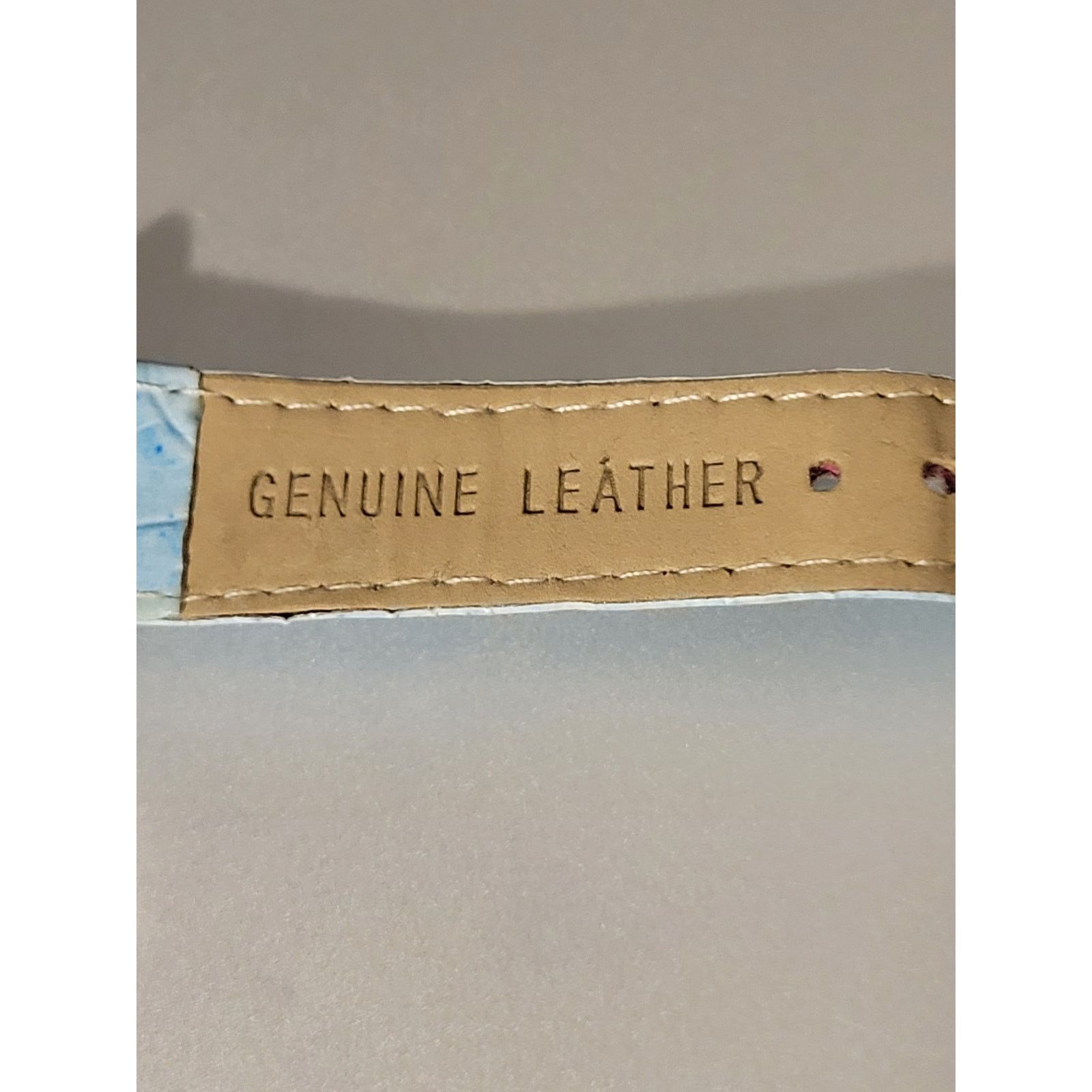 Other Gossip Blue Watch with Leather Band Size ONE SIZE - 4 Thumbnail