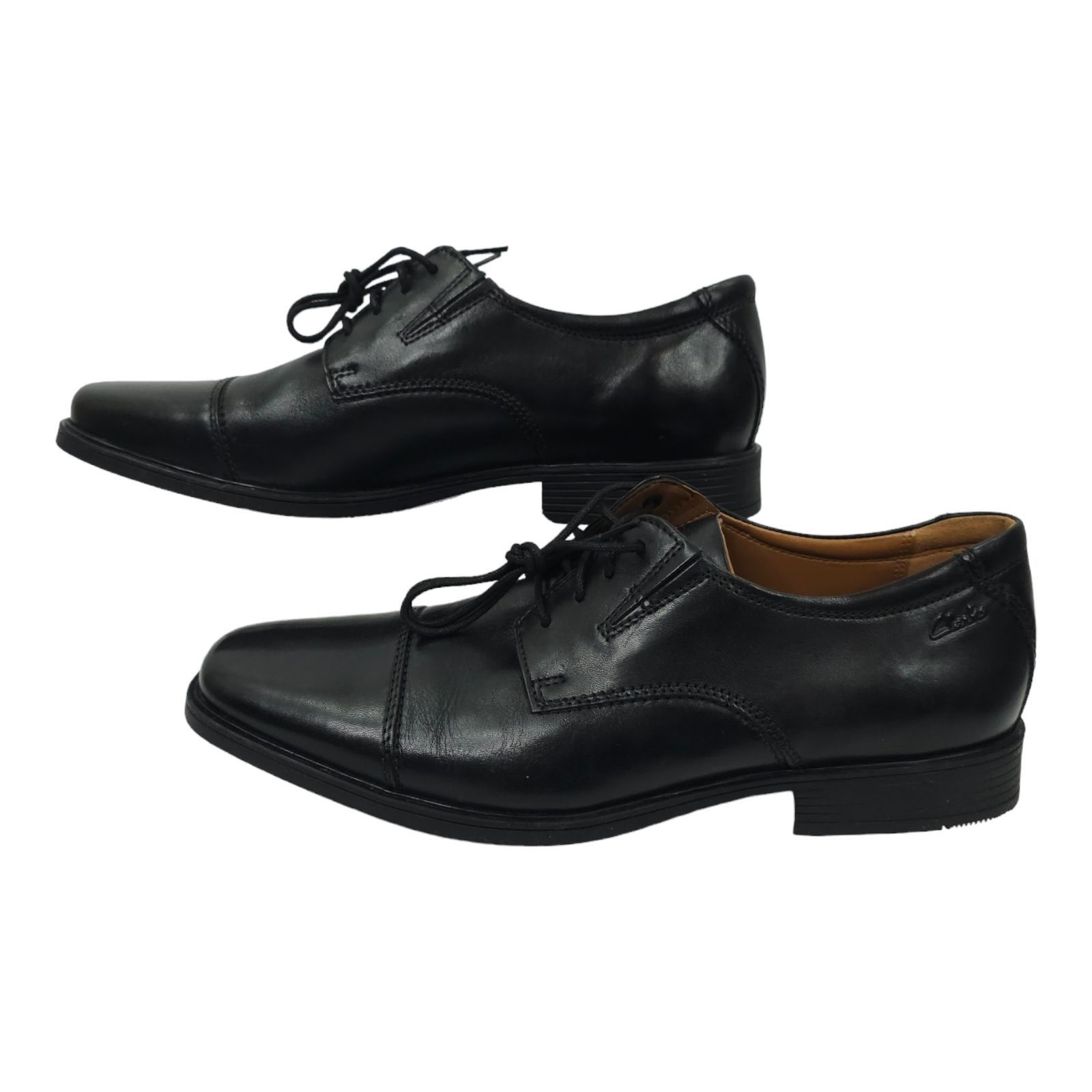 Clarks Clarks Tilden Cap Oxford Leather Shoes Mens Size US 9.5 M Size US 9.5 / EU 42-43 - 1 Thumbnail