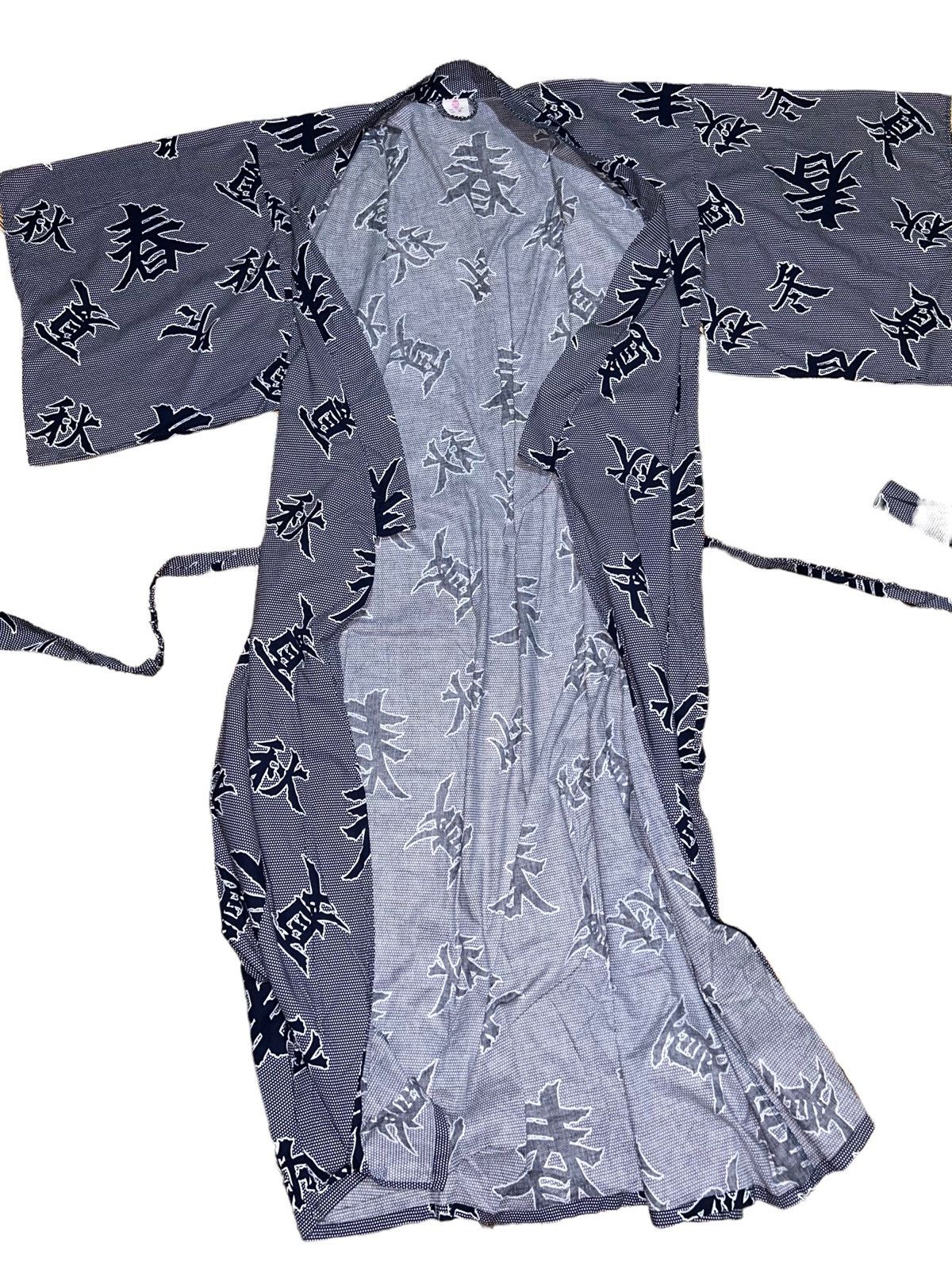 Japanese Brand Samurai Gown Japanese Kimono Yukata Robe Size US M / EU 48-50 / 2 - 5 Thumbnail