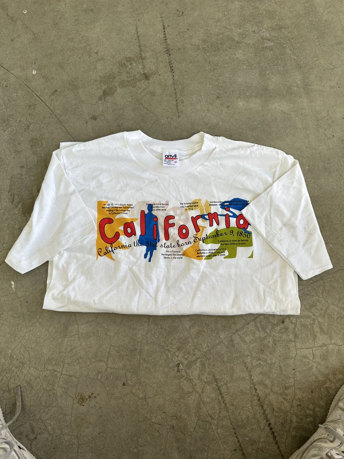 Vintage Vintage 80s/90s Single Stitch State of California M Shirt Size US M / EU 48-50 / 2 - 2 Thumbnail