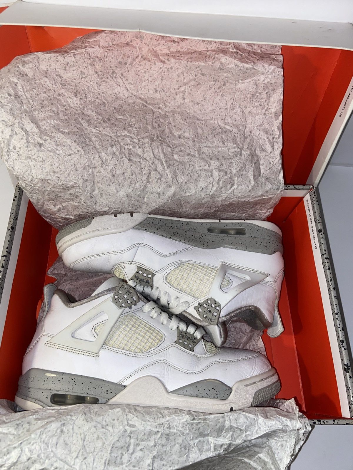 Jordan Brand Jordan 4 Retro White Oreo (2021) US Men's 8 Used Size US 8 / EU 41 - 9 Thumbnail
