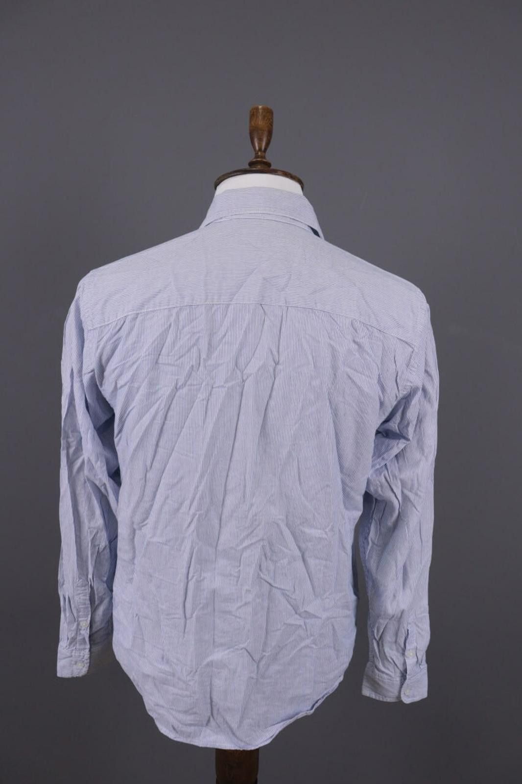Carhartt Carhartt L/S Rod Shirt Blue Pinstripe Down Shirt Size L Size US L / EU 52-54 / 3 - 10 Thumbnail