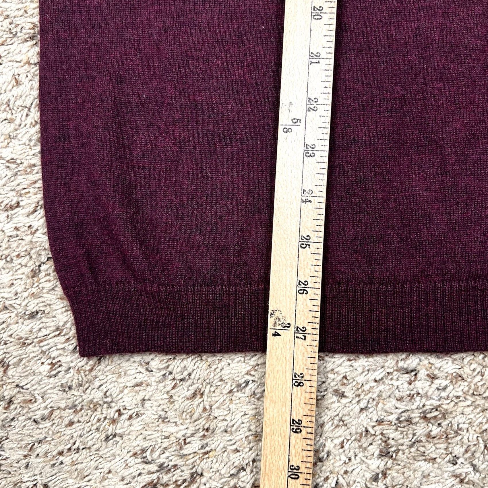 Vintage VINTAGE Consensus Sweater Wood Burgundy Collared Knit XL Men’s Size US XL / EU 56 / 4 - 8 Thumbnail