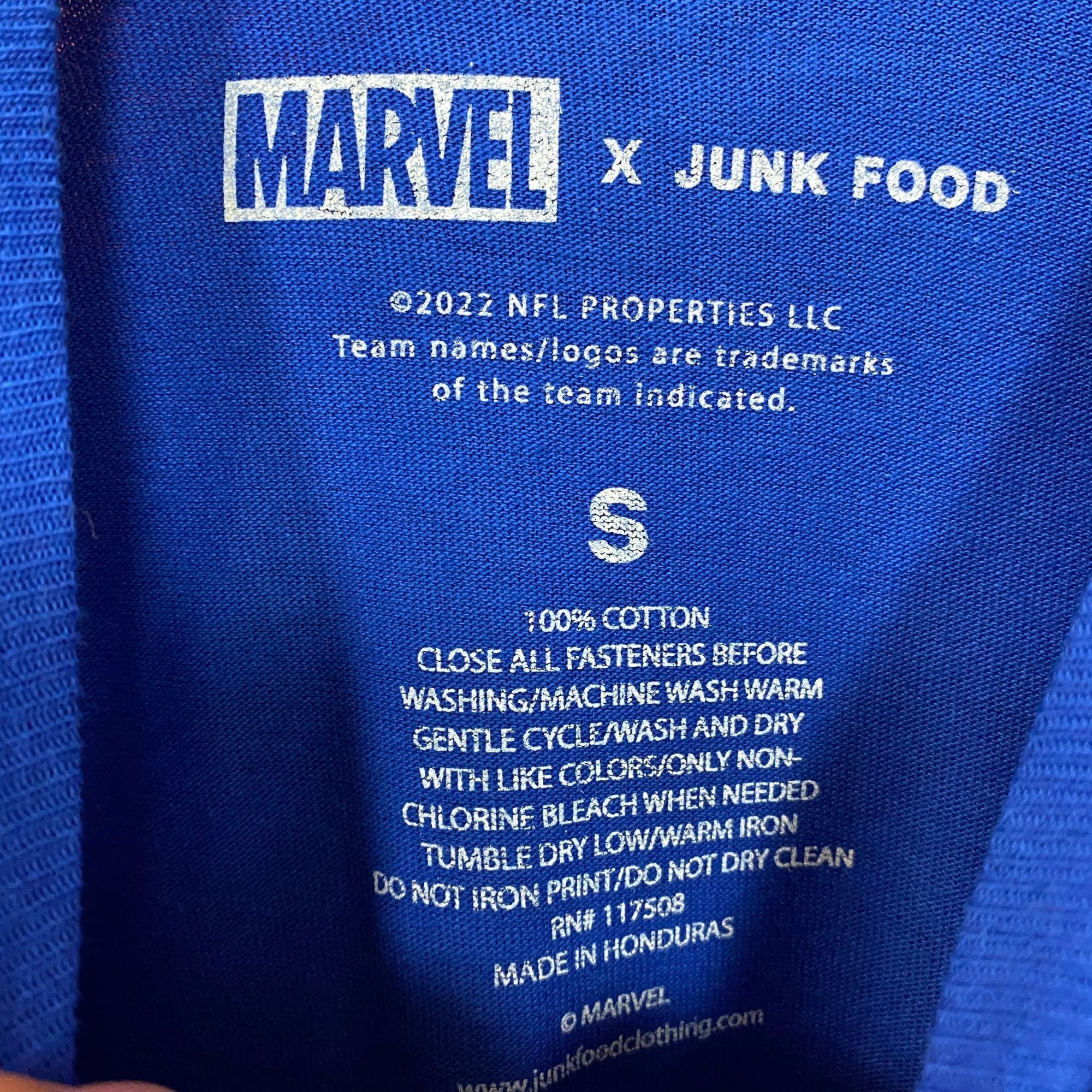 Junk Food Junk Food X Marvel The Avengers Lineup Indianapolis Colts T- Size US S / EU 44-46 / 1 - 4 Thumbnail