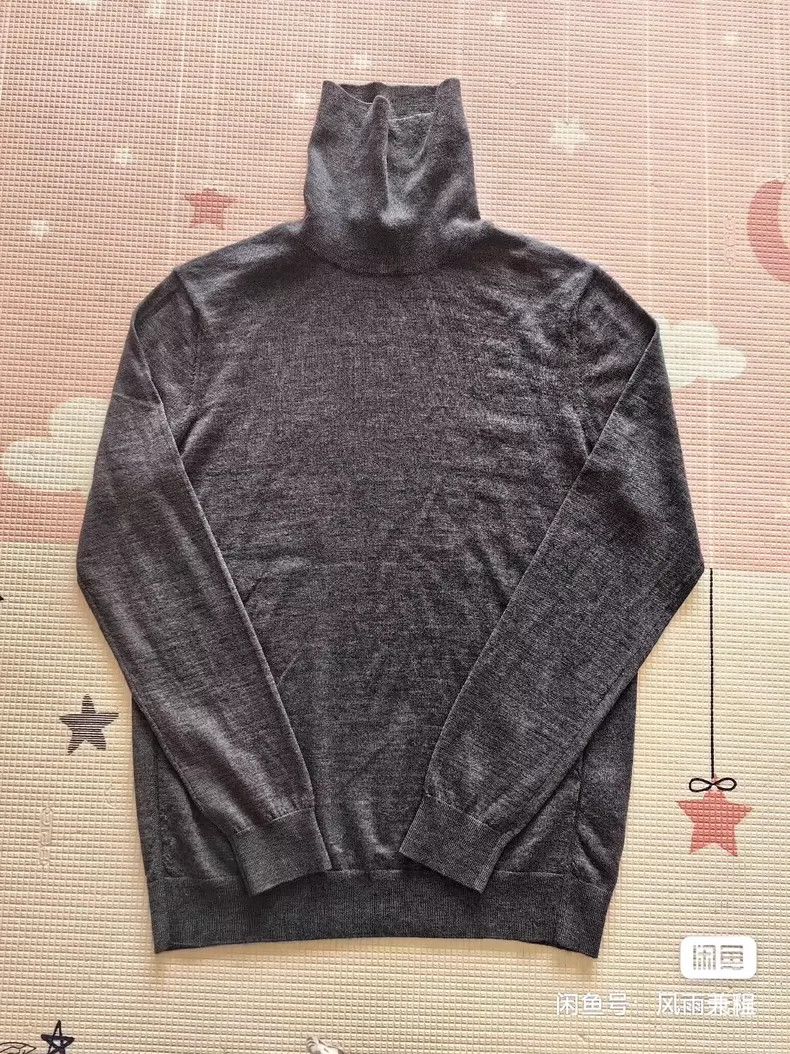 LORO PIANA High collar cashmere sweater