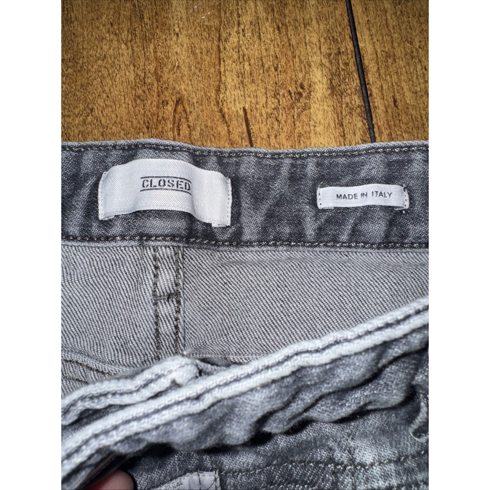 CLOSED Closed Made In Italy Jeans Grey 28x28 Size 28" / US 6 / IT 42 - 4 Thumbnail