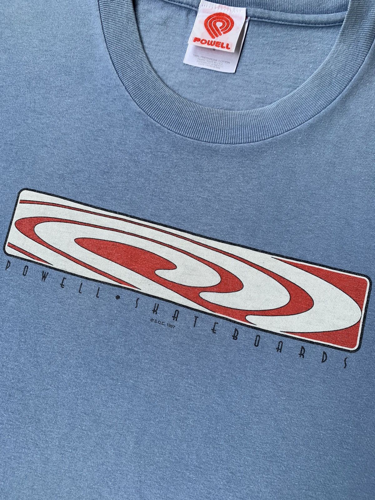 Powell Peralta Vintage 90s Powell Peralta Stretch Box Logo Size US L / EU 52-54 / 3 - 3 Thumbnail