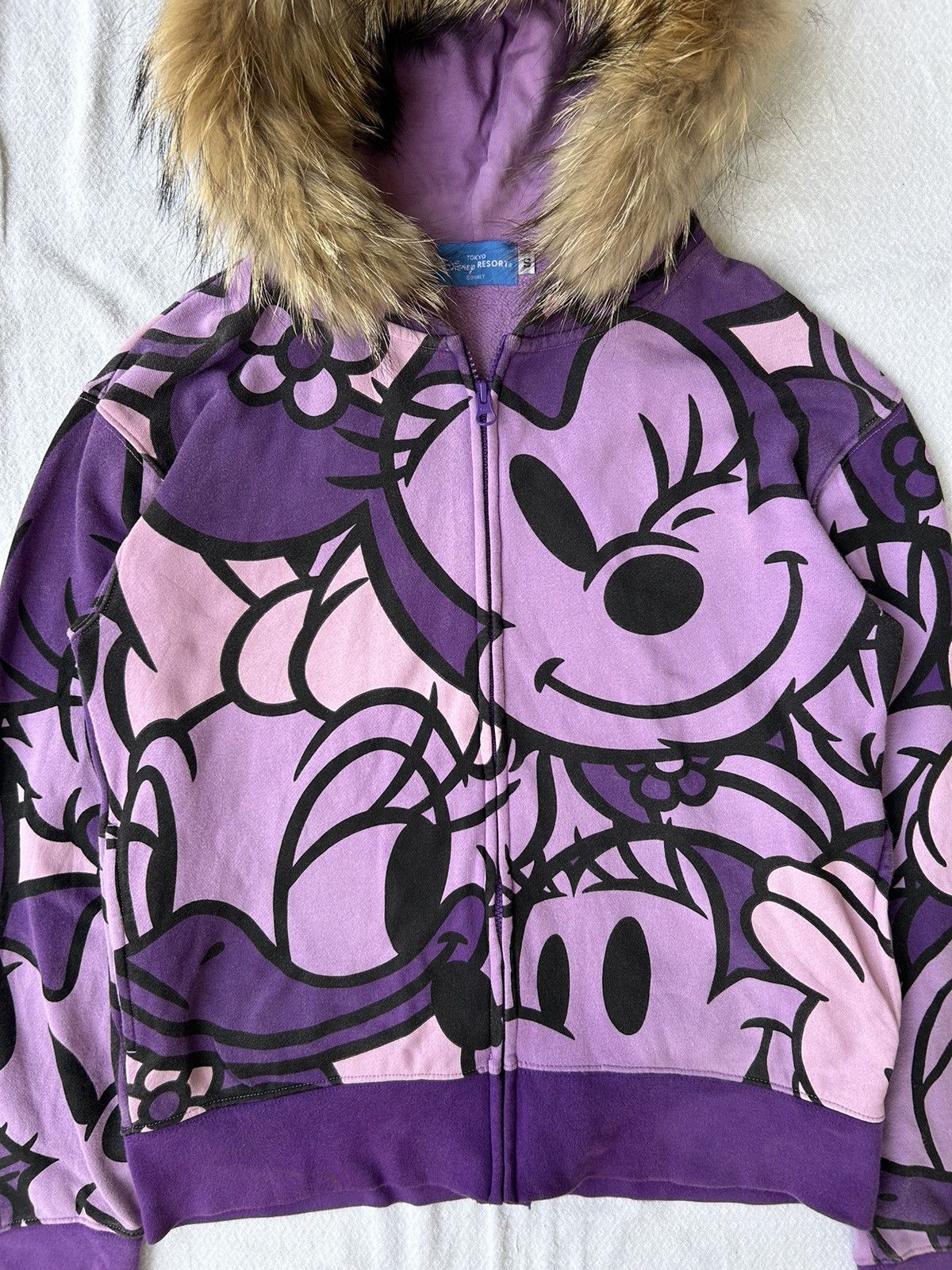 Japanese Brand 💸BINDINGOFFER💸Disney fur hoodie zip style Ifsixwasnine lgb Size US M / EU 48-50 / 2 - 6 Thumbnail