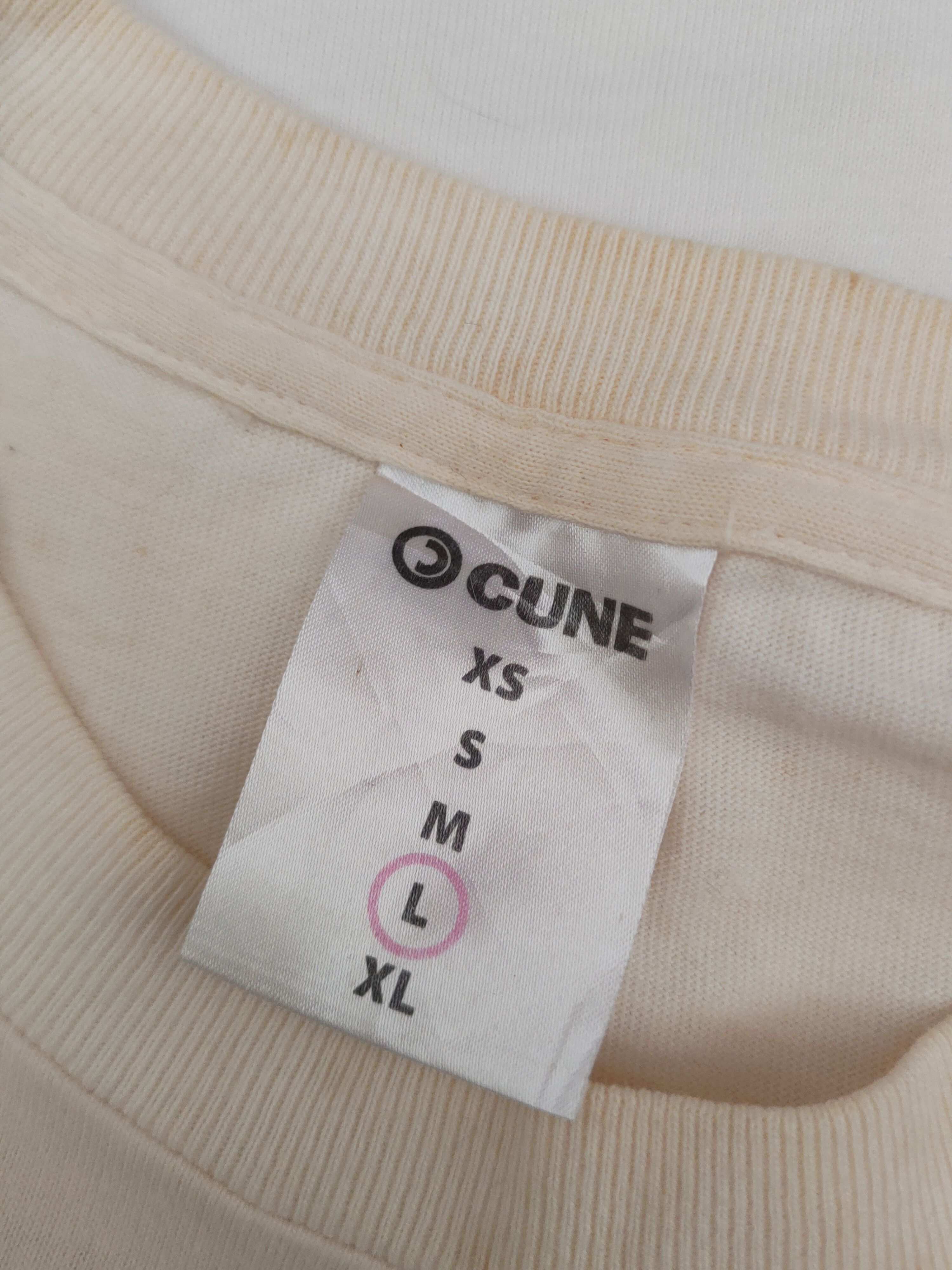 Japanese Brand Cune japan White Long Sleeve T-shirts #S2881 Size US L / EU 52-54 / 3 - 12 Thumbnail